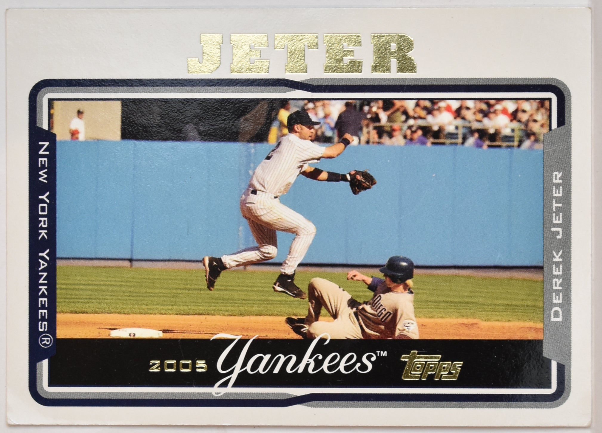 Derek Jeter 600 Topps 2005 Baseball Card