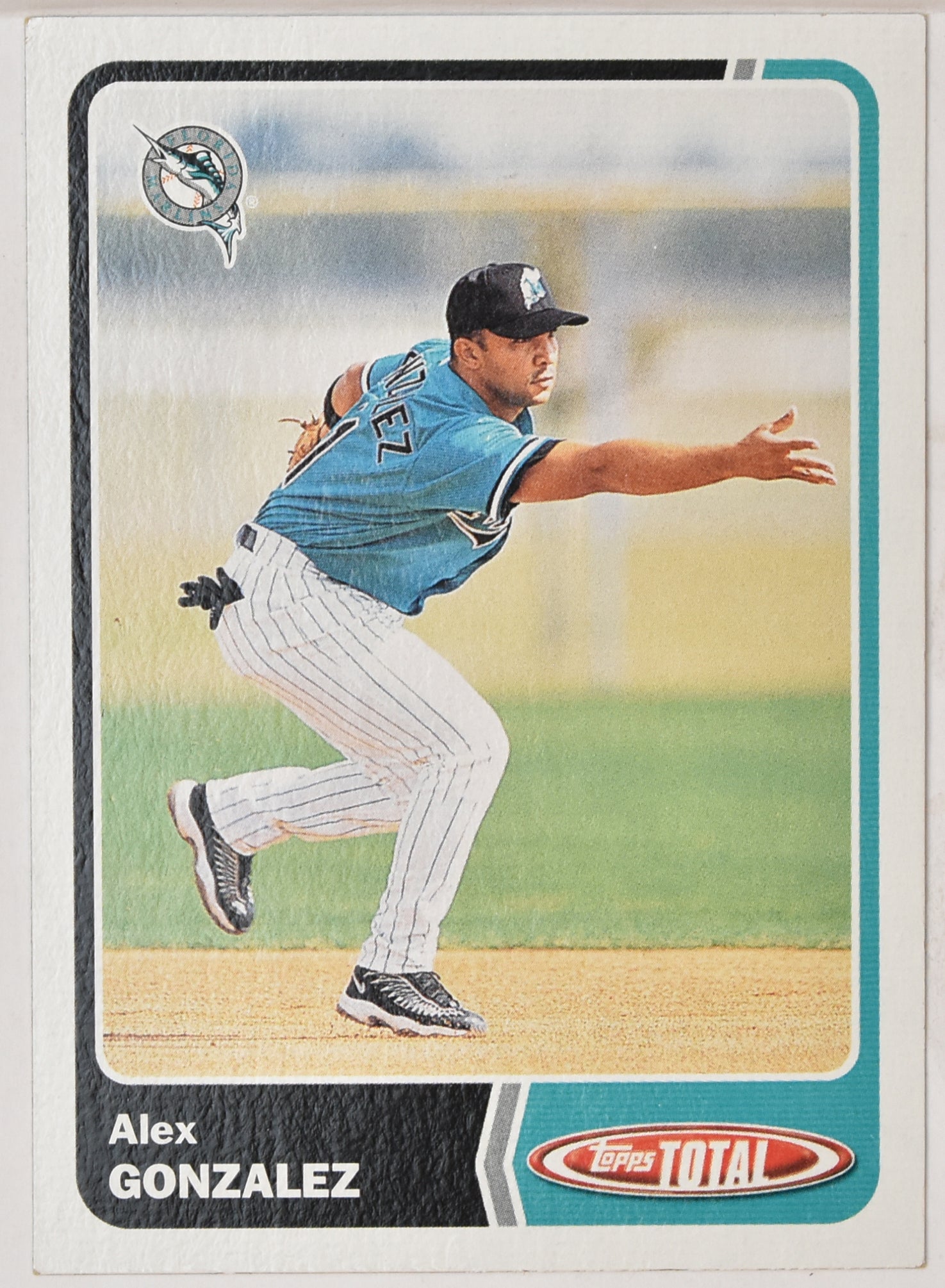 Alex Gonzalez 381 Topps Total 2003 Baseball Card