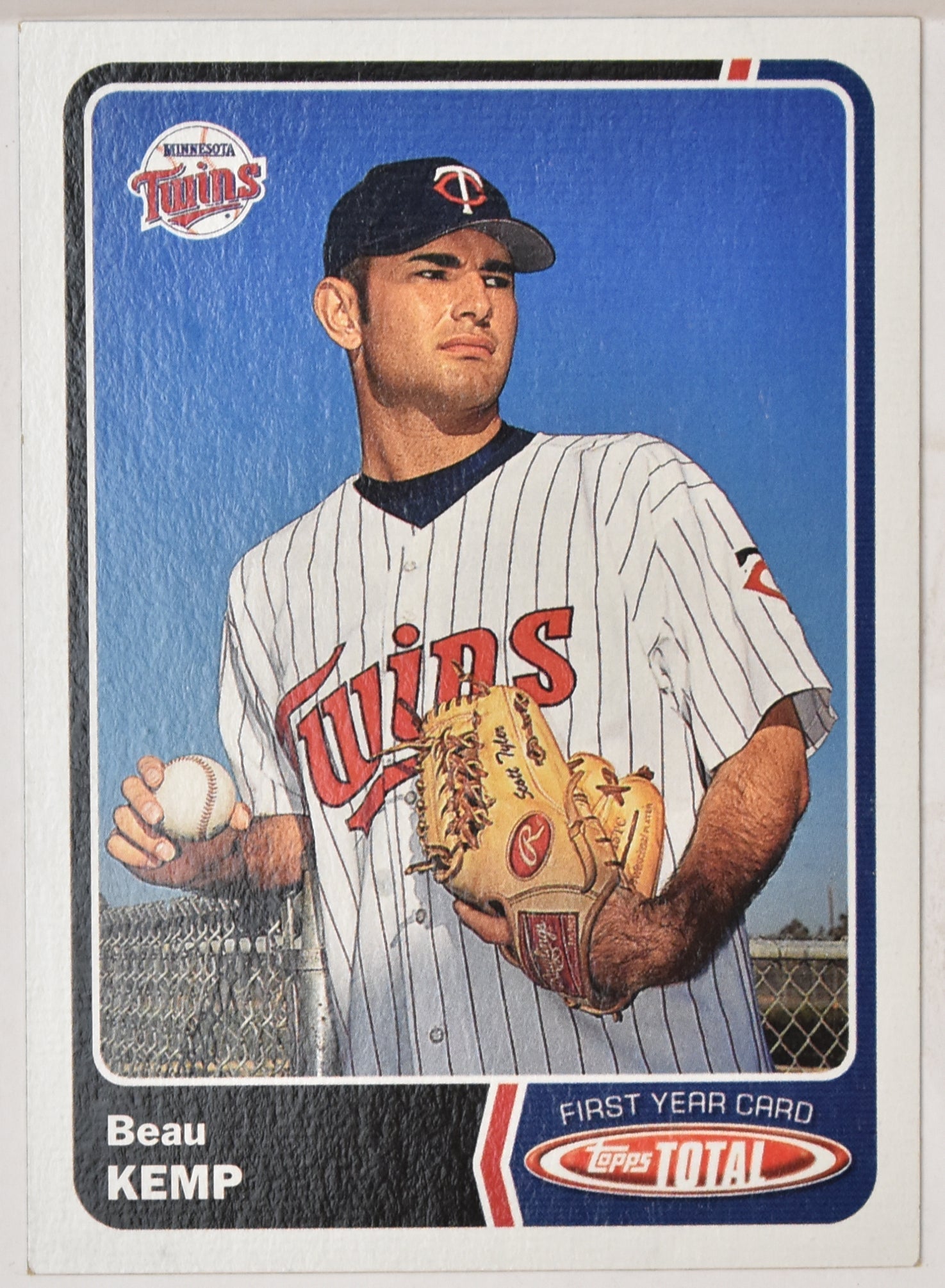 Beau Kemp 908 Topps Total 2003 Baseball Card