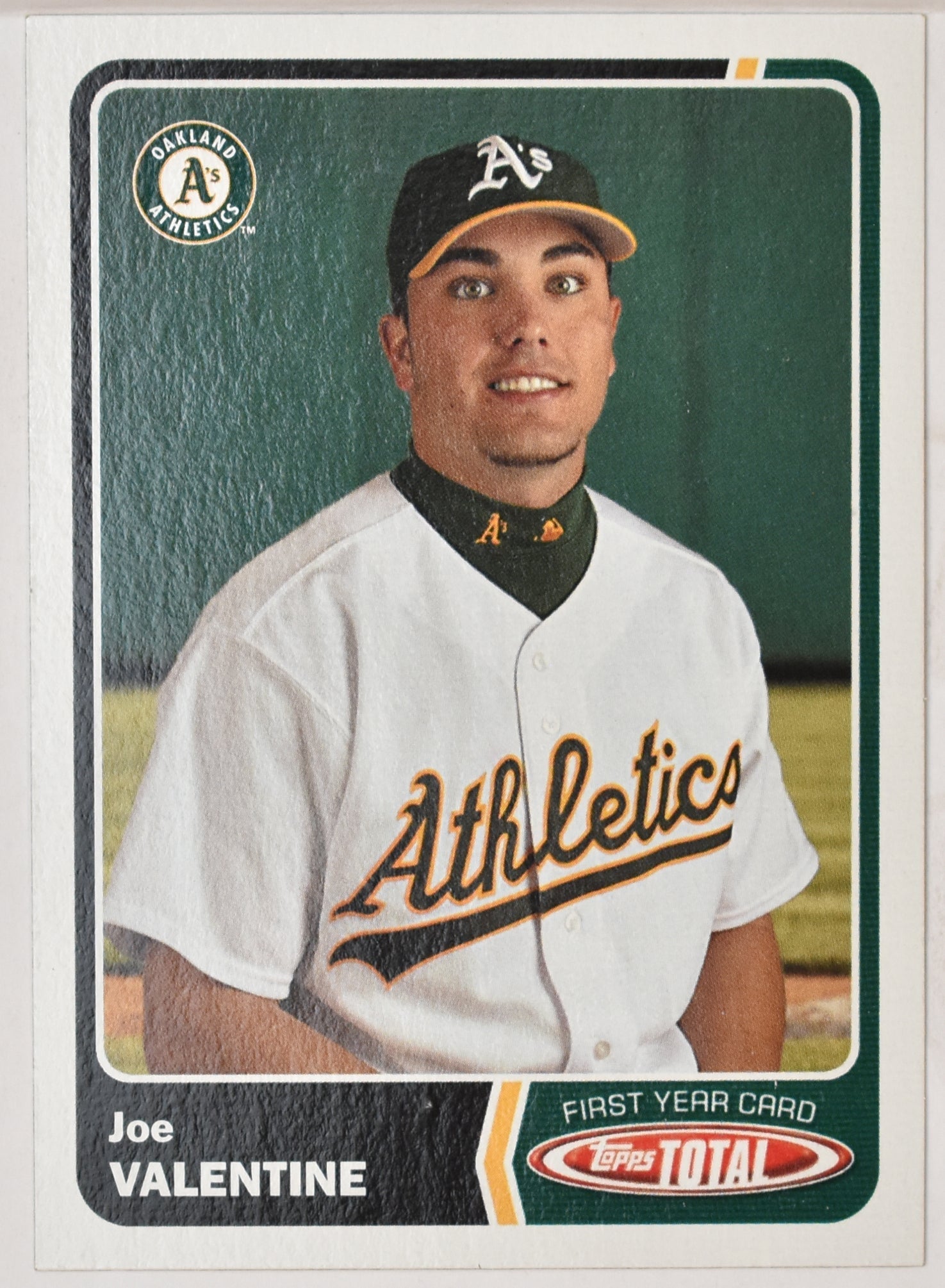 Joe Valentine 52 Topps Total 2003 Baseball Card