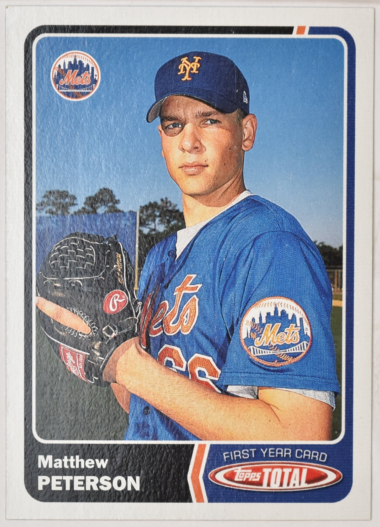 Matthew Peterson 919 Topps Total 2003 Baseball Card