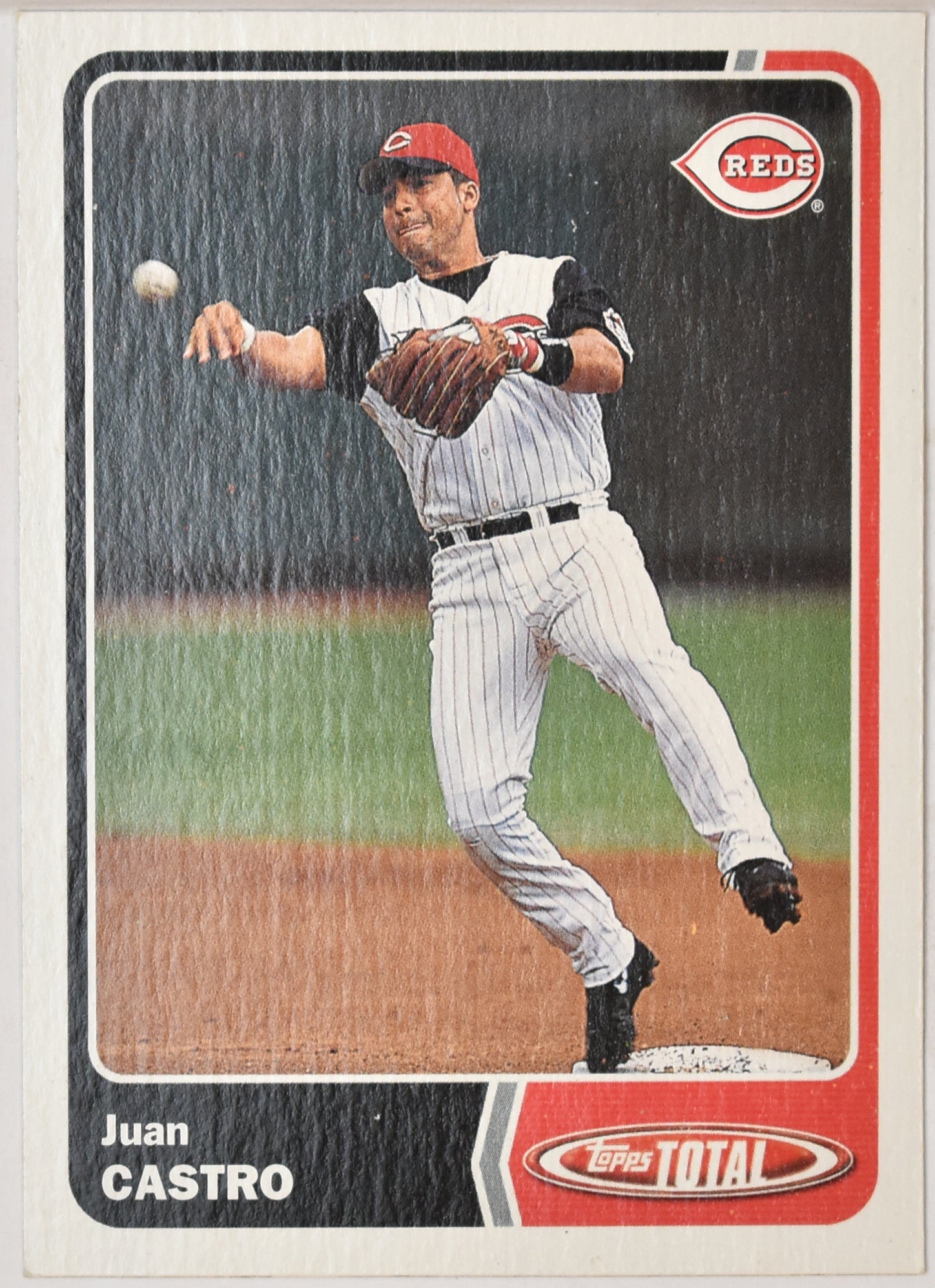 Juan Castro 107 Topps Total Baseball Card 2003