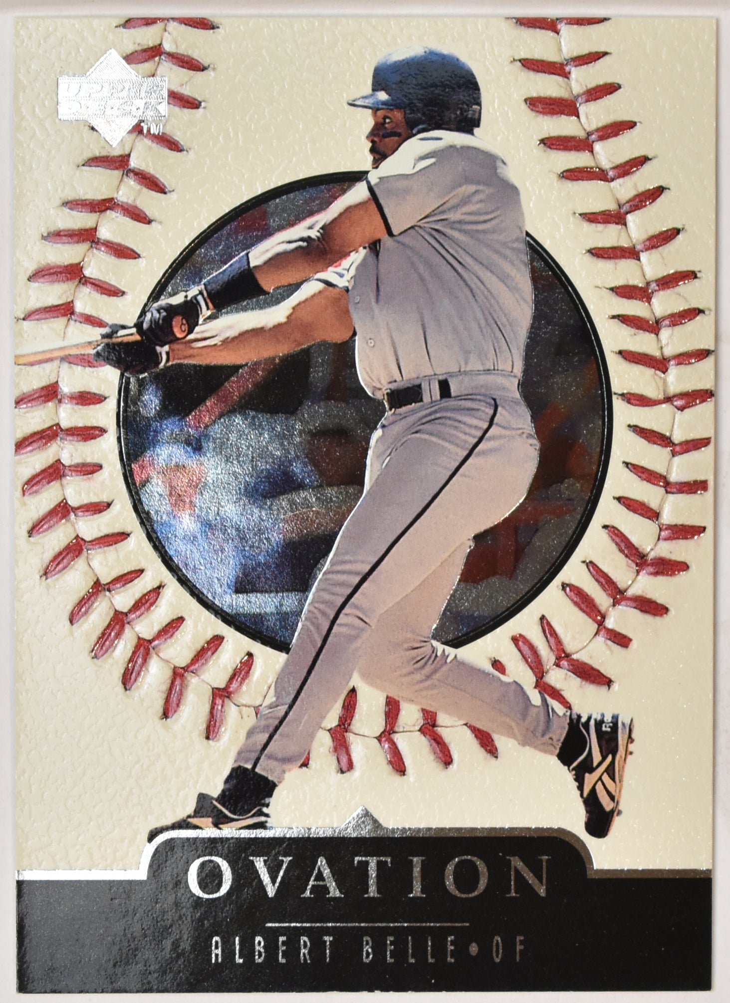 Albert Belle 16 Upper Deck Ovation Baseball Card 1999