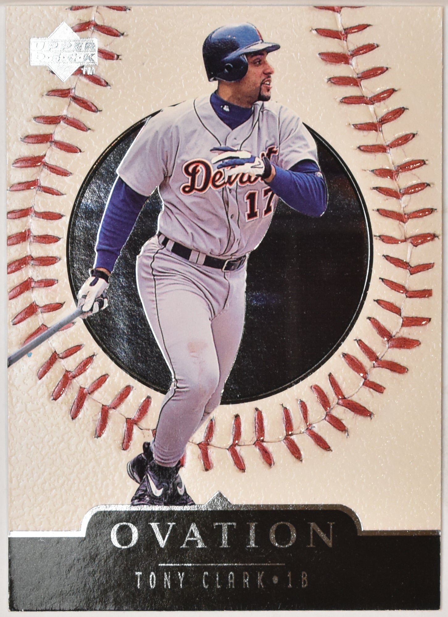 Tony Clark 3 Upper Deck Ovation Baseball Card 1999