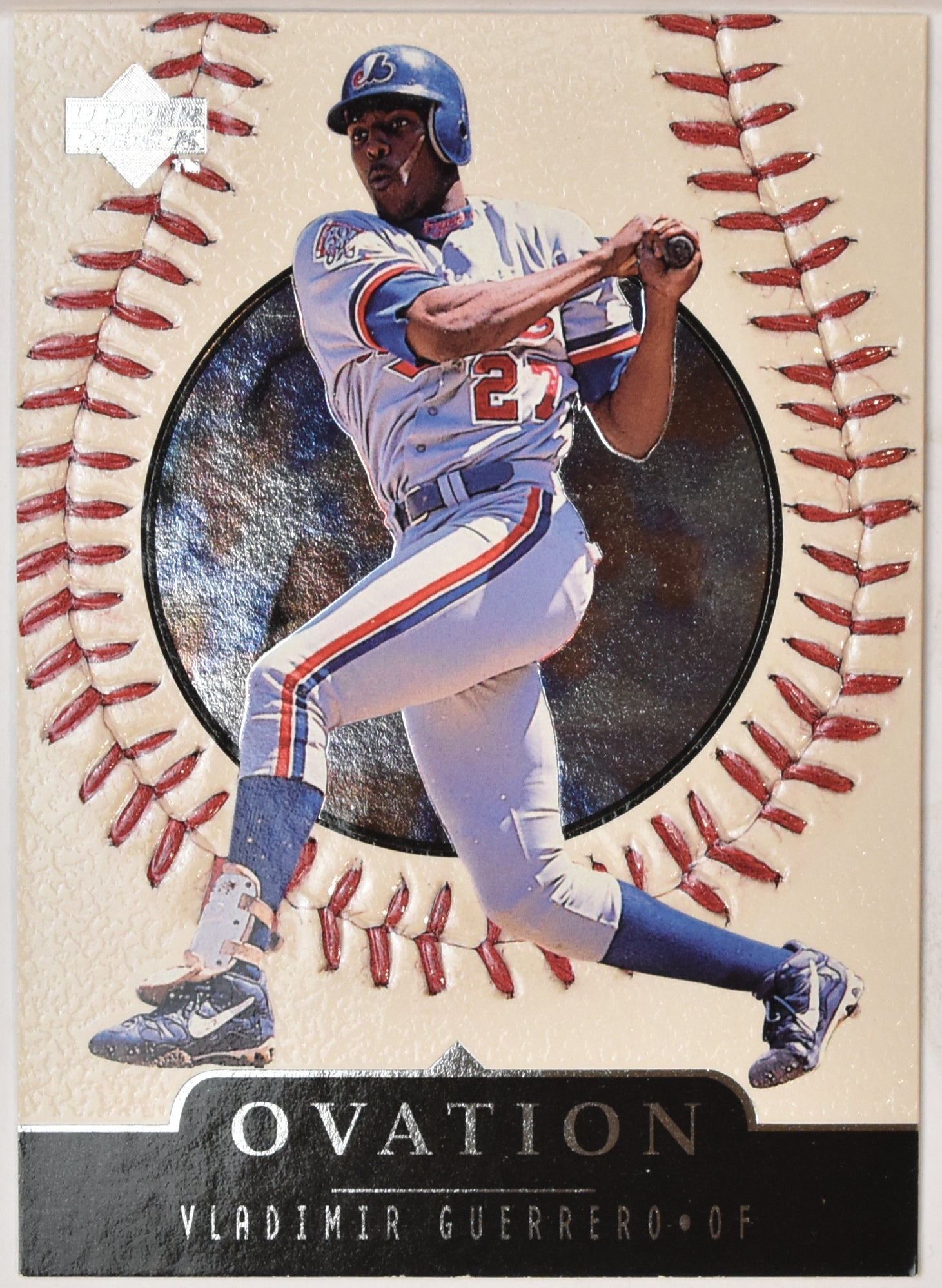 Vladimir Guerrero 34 Upper Deck Ovation Baseball Card 1999