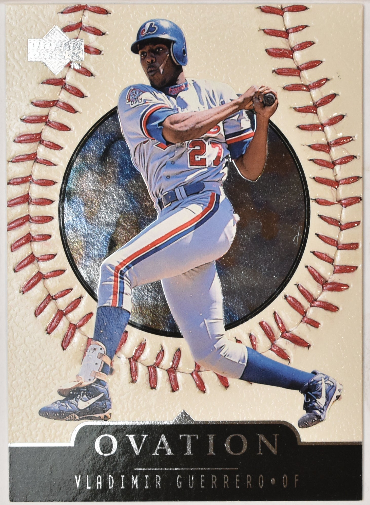 Vladimir Guerrero 34 Upper Deck Ovation Baseball Card 99
