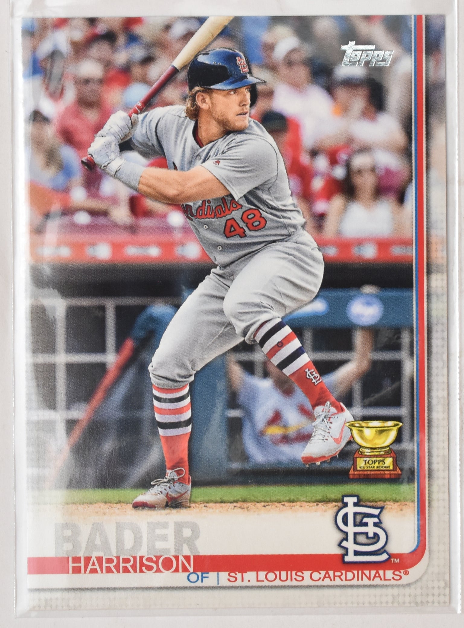 Harrison Bader 97 Series 1 Topps 2019 Baseball Card