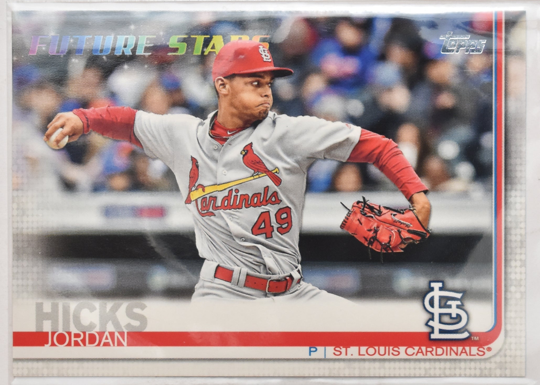 Jordan Hicks 329 Series 1 Topps 2019 Baseball Card