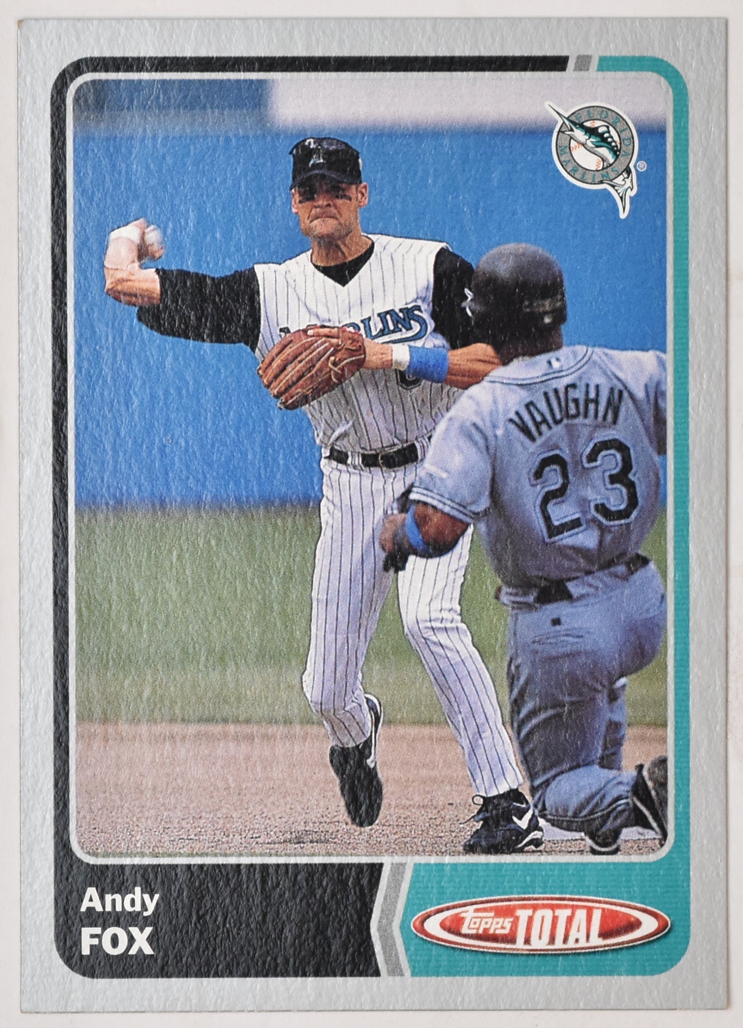 Andy Fox 227 Total Topps 2003 Baseball Card