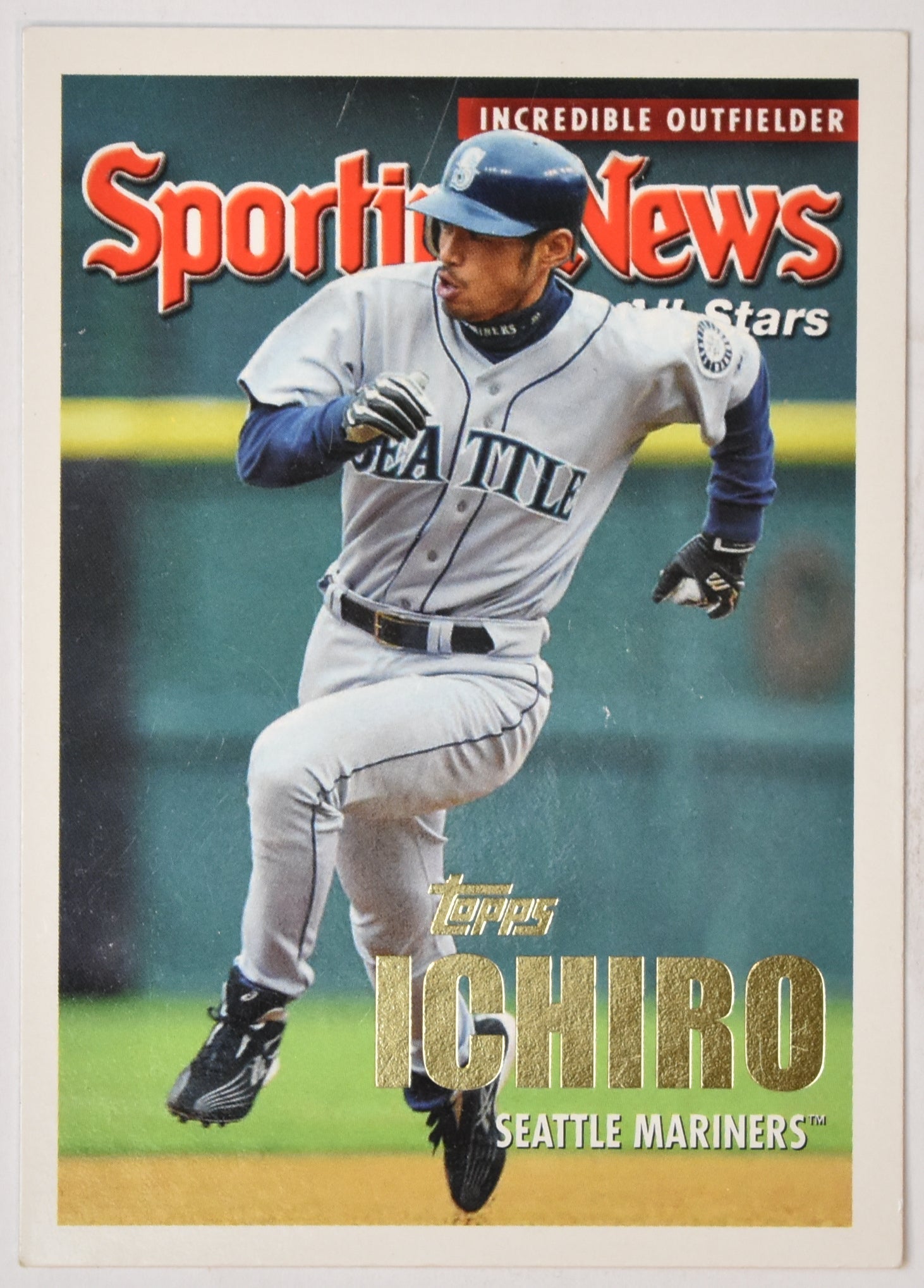 Ichiro 361 Topps 2004 Baseball Card
