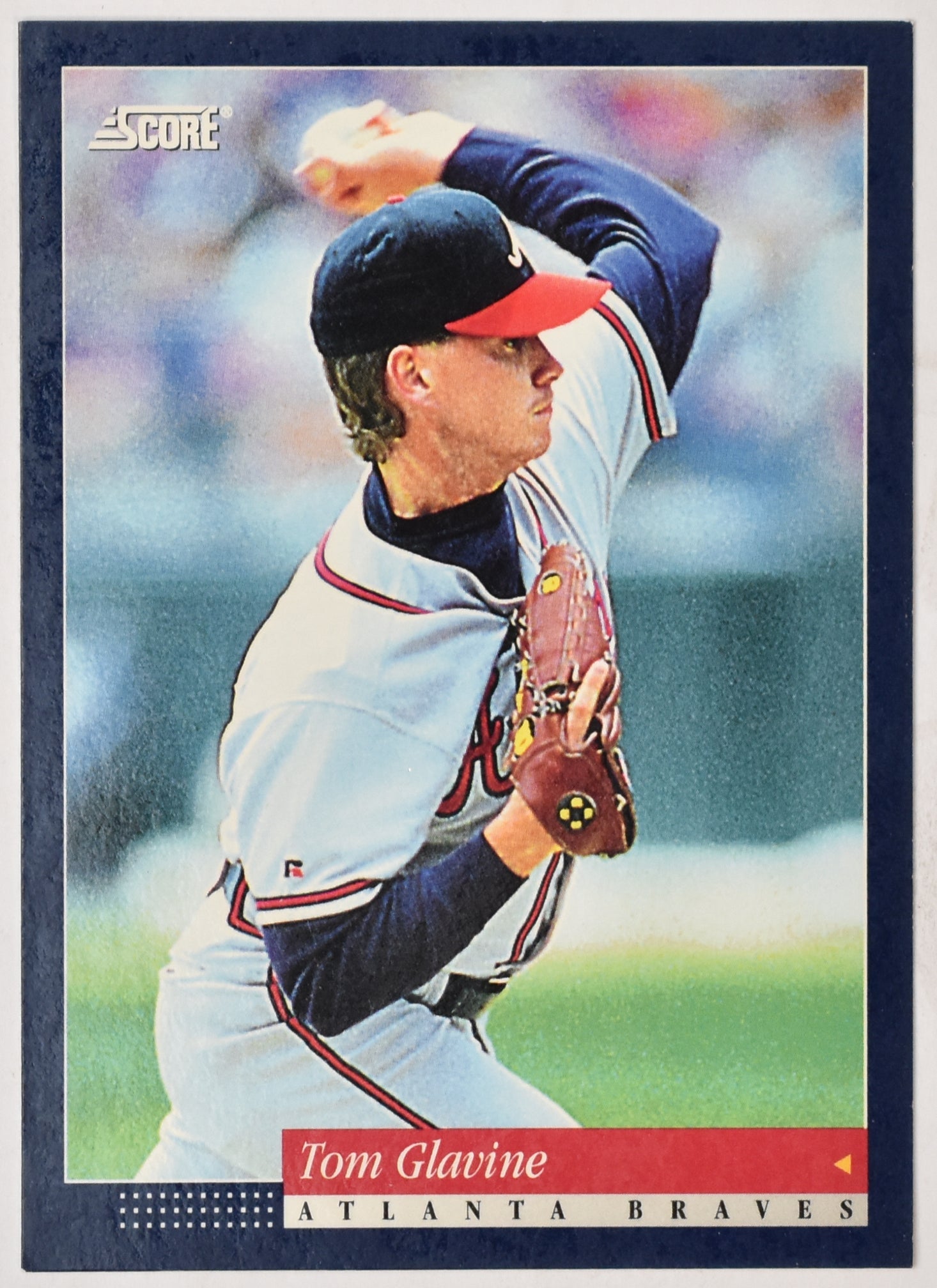 Tom Glavine 30 Score 93 Baseball Card