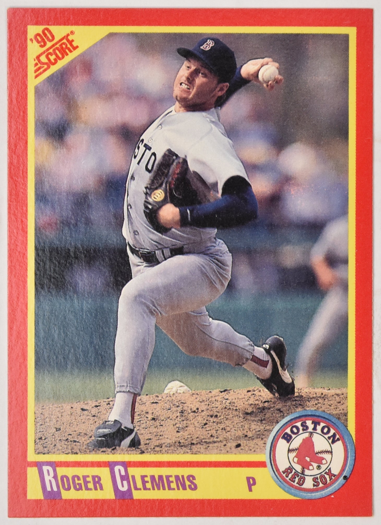 Roger Clemens 310 Score 1990 Baseball Card