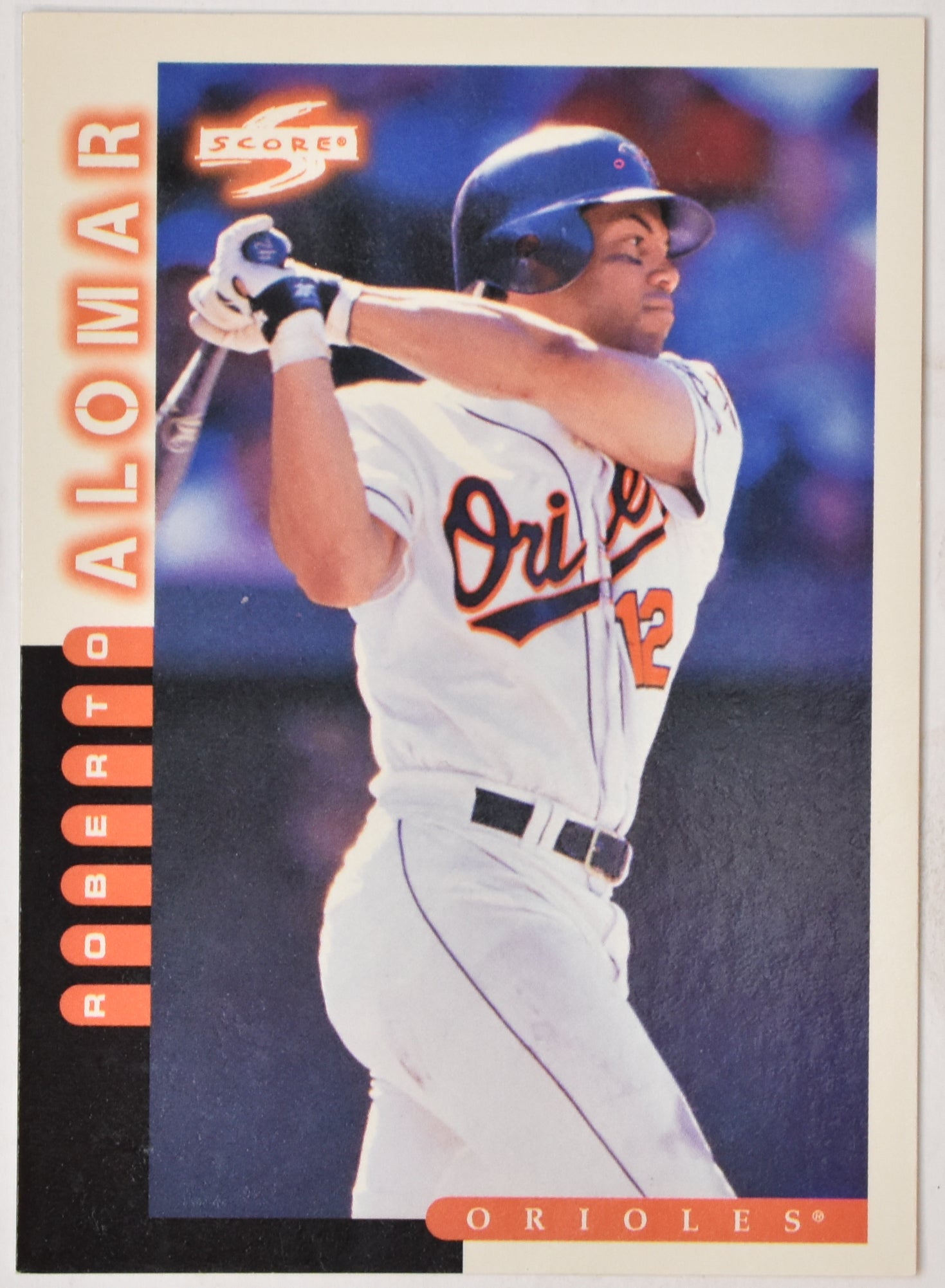 Roberto Alomar 15 Score 1992 Baseball Card Orioles