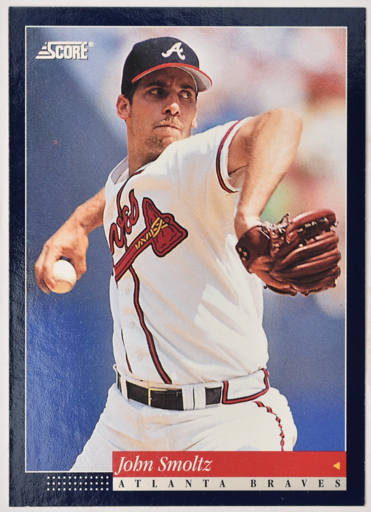 John Smoltz 366 Score Pinnacle Baseball Card 1994