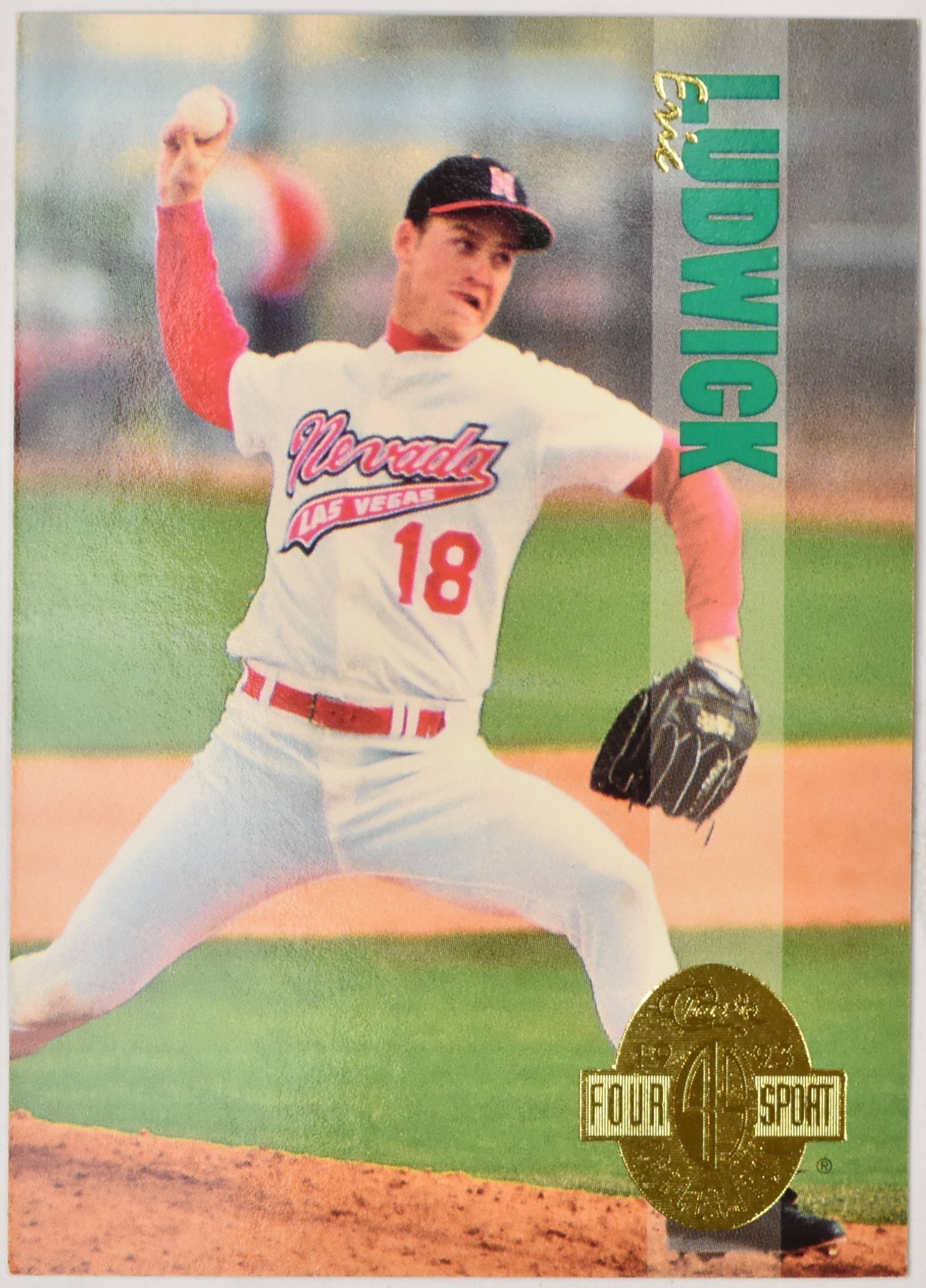 Eric Ludwick 287 1993 Four Sports Baseball Card