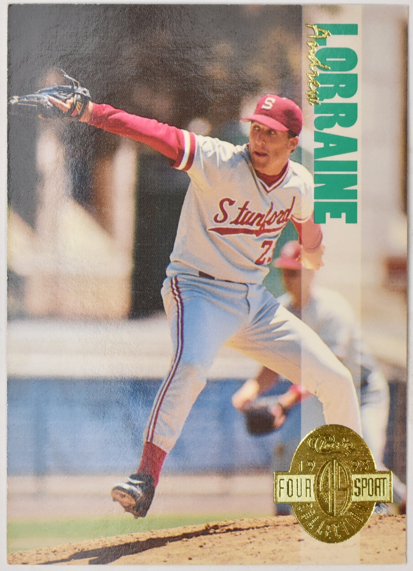 Andrew Lorraine 286 1993 Four Sports Baseball Card