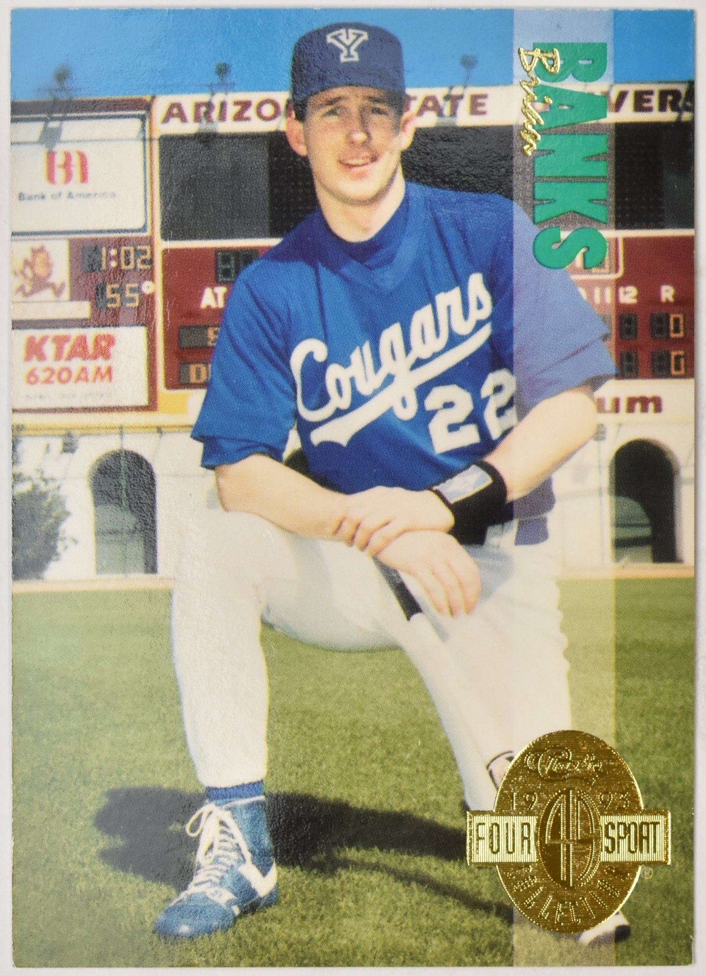 Brian Banks 275 1993 Four Sports Baseball Card