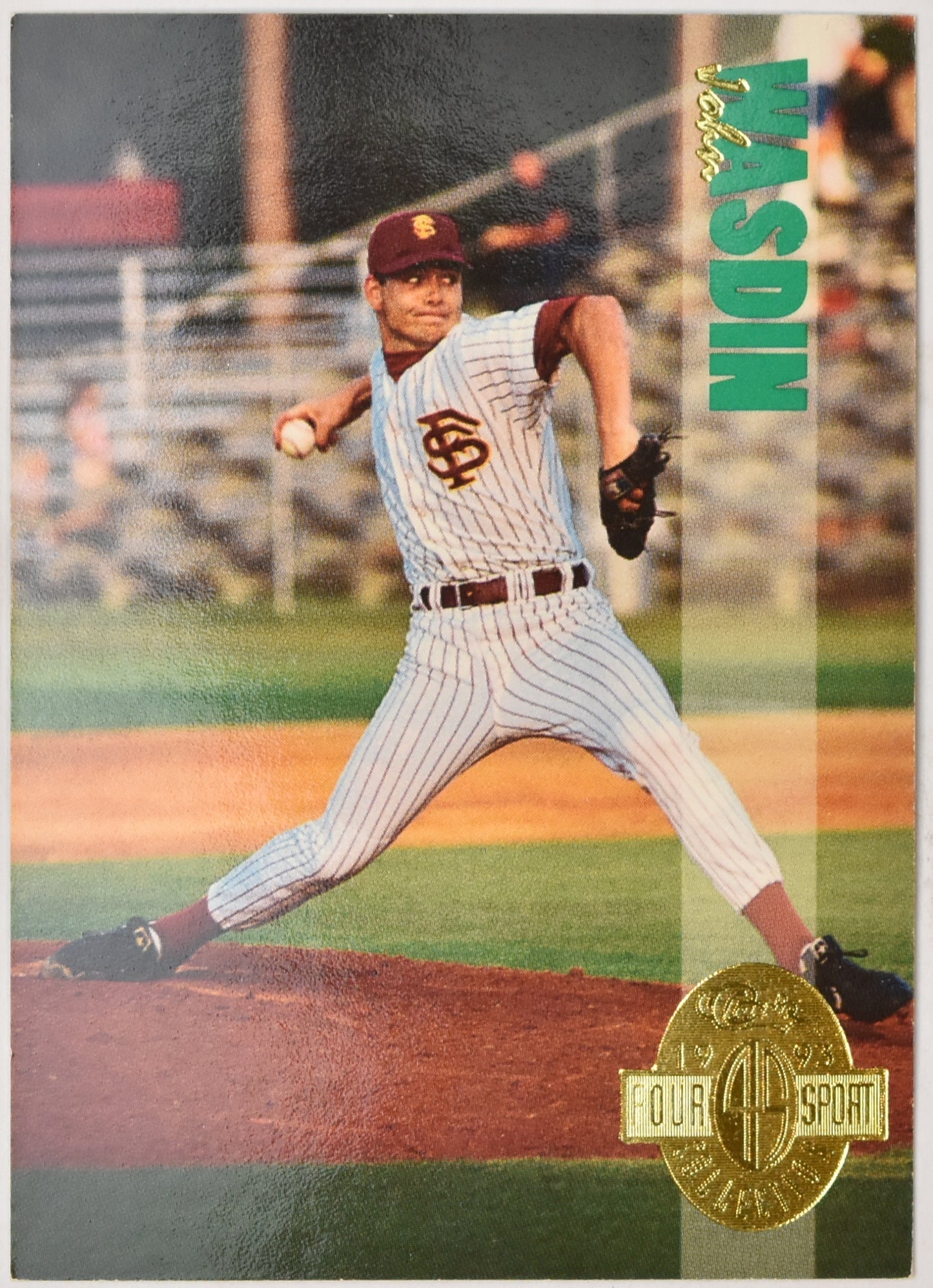 John Wasdin 301 1993 Four Sports Baseball Card