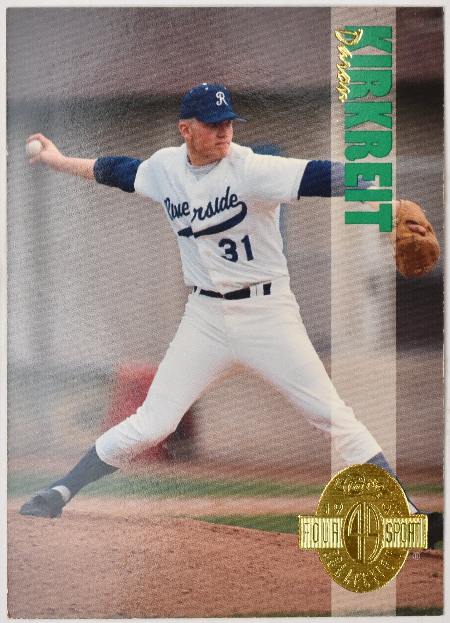 Daron Kirkreit 268 1993 Four Sports Baseball Card