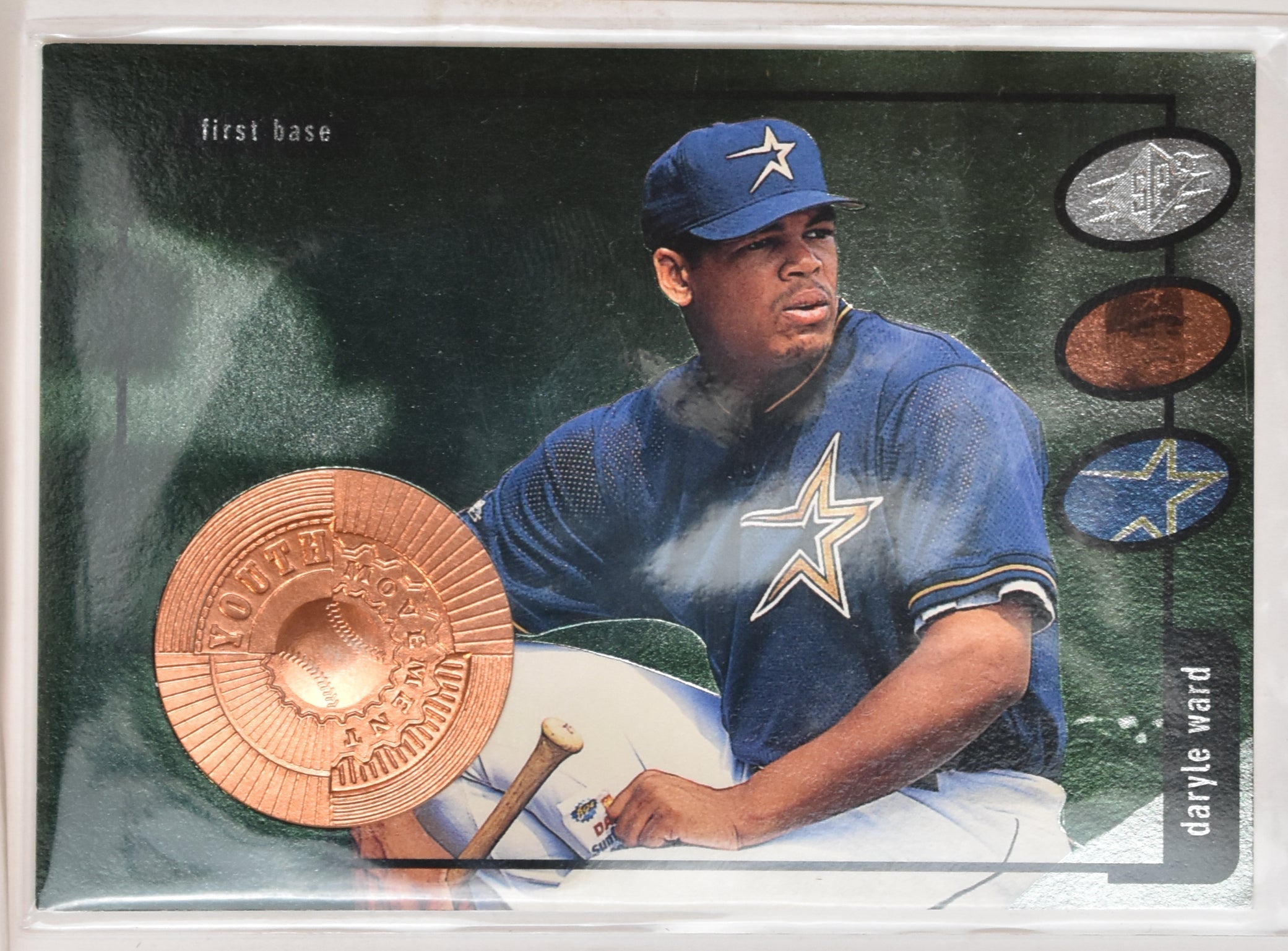 Daryle Ward 197 4165/5000 Upper Deck 1998 Baseball Card Numbered