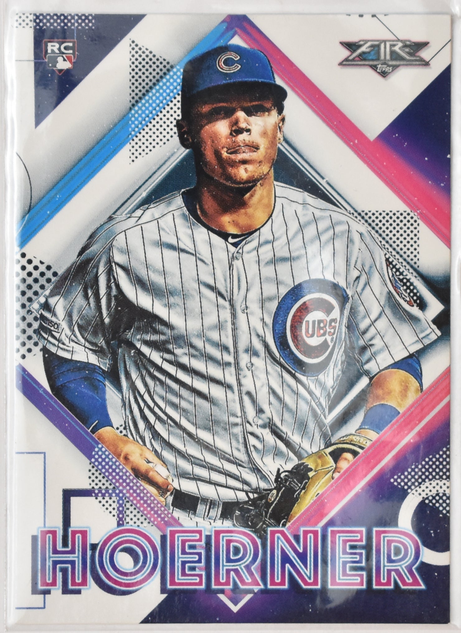 Nico Hoerner 3 Topps Baseball Card Rookie 2020 Chicago Cubs