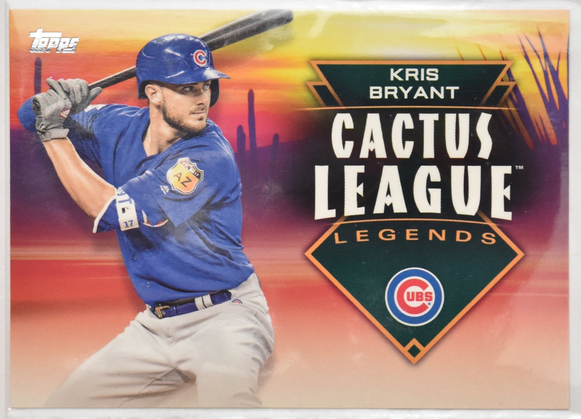 Kris Bryant Cactus League CLL-23 Topps 2019 Baseball Card Chicago Cubs