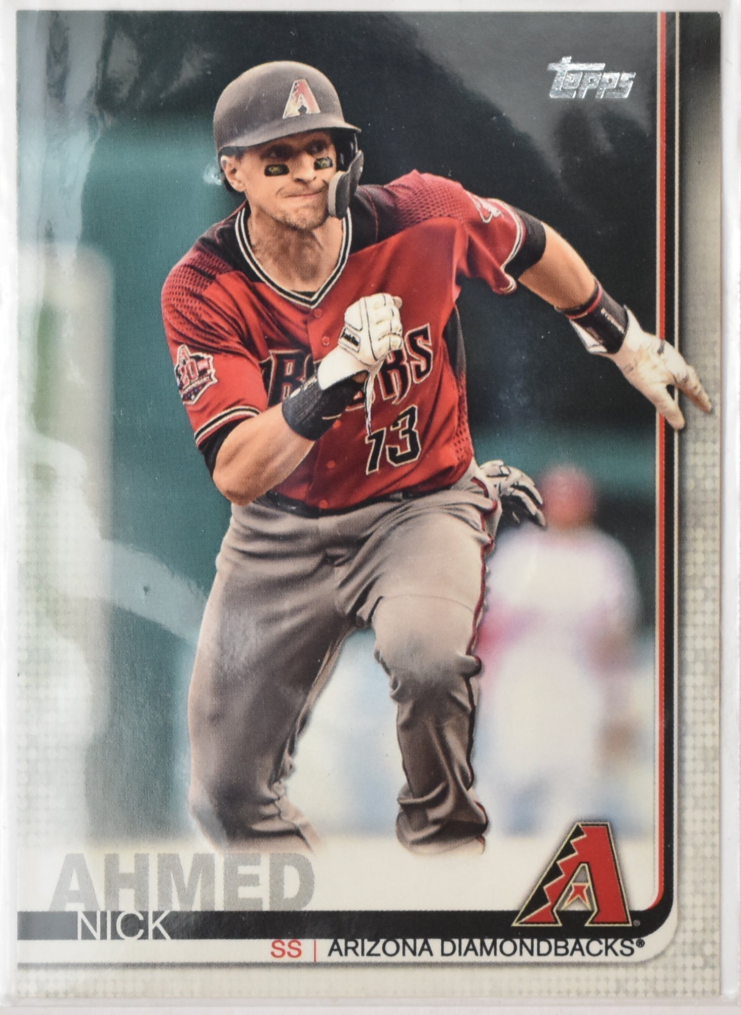Ahmed Nick 68 Topps 2019 Baseball Card Series 1 Arizona Diamondbacks