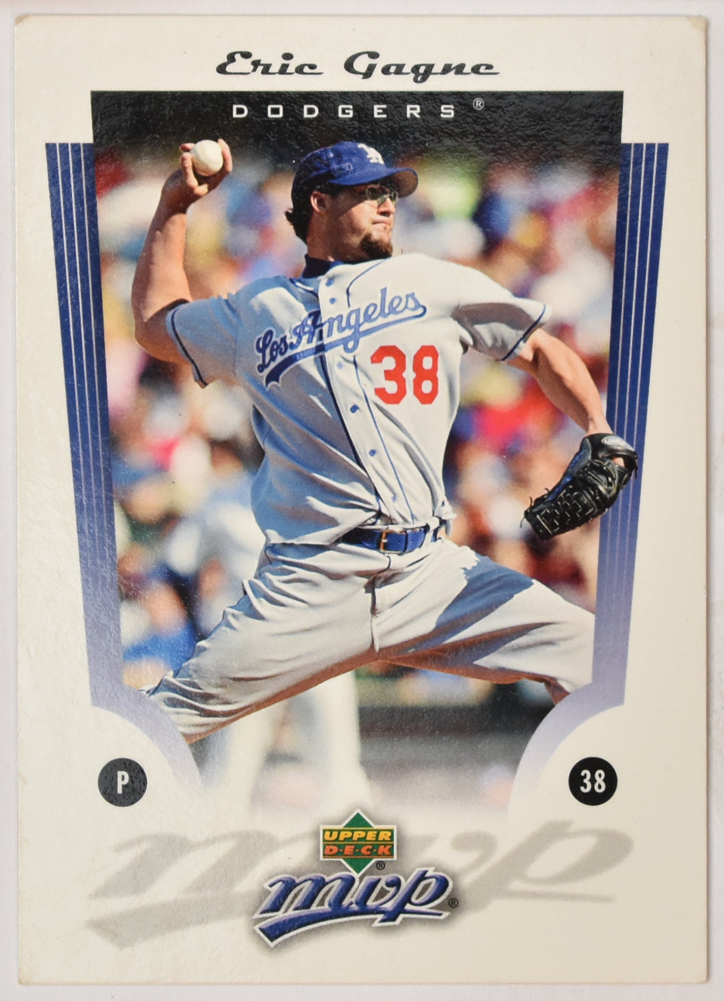 Eric Gagne 26 Upper Deck MVP 2005 Baseball Card