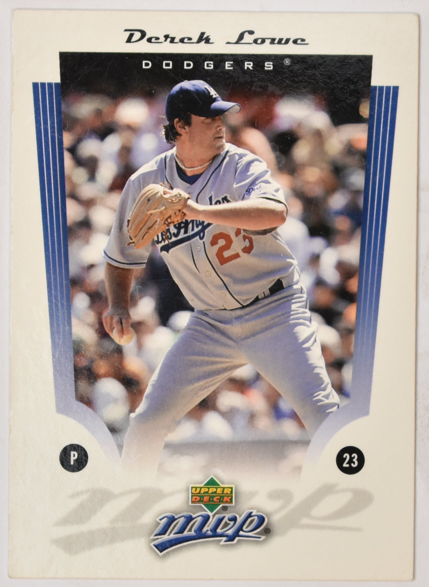 Derek Lowe 24 Upper Deck MVP 2005 Baseball Card