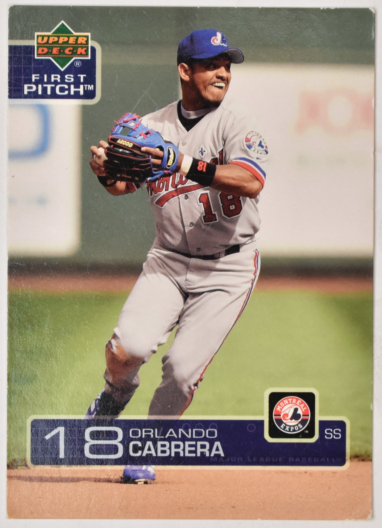 Orlando Cabrera 199 Upper Deck 2003 Baseball Card