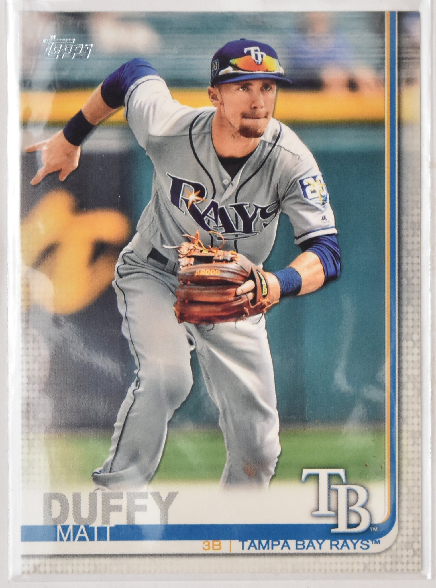Matt Duffy 185 Series 1 Topps 2019 Baseball Card
