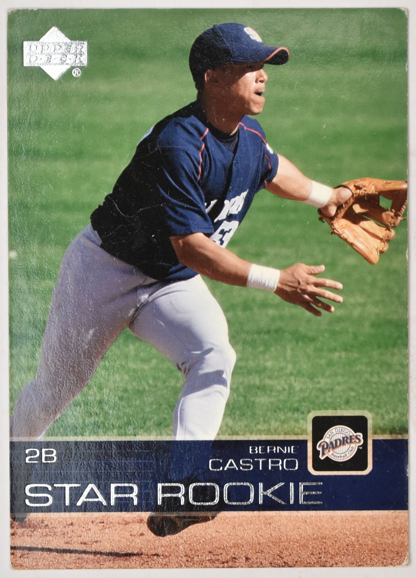 Bernie Castro 527 Upper Deck Baseball Card 2003