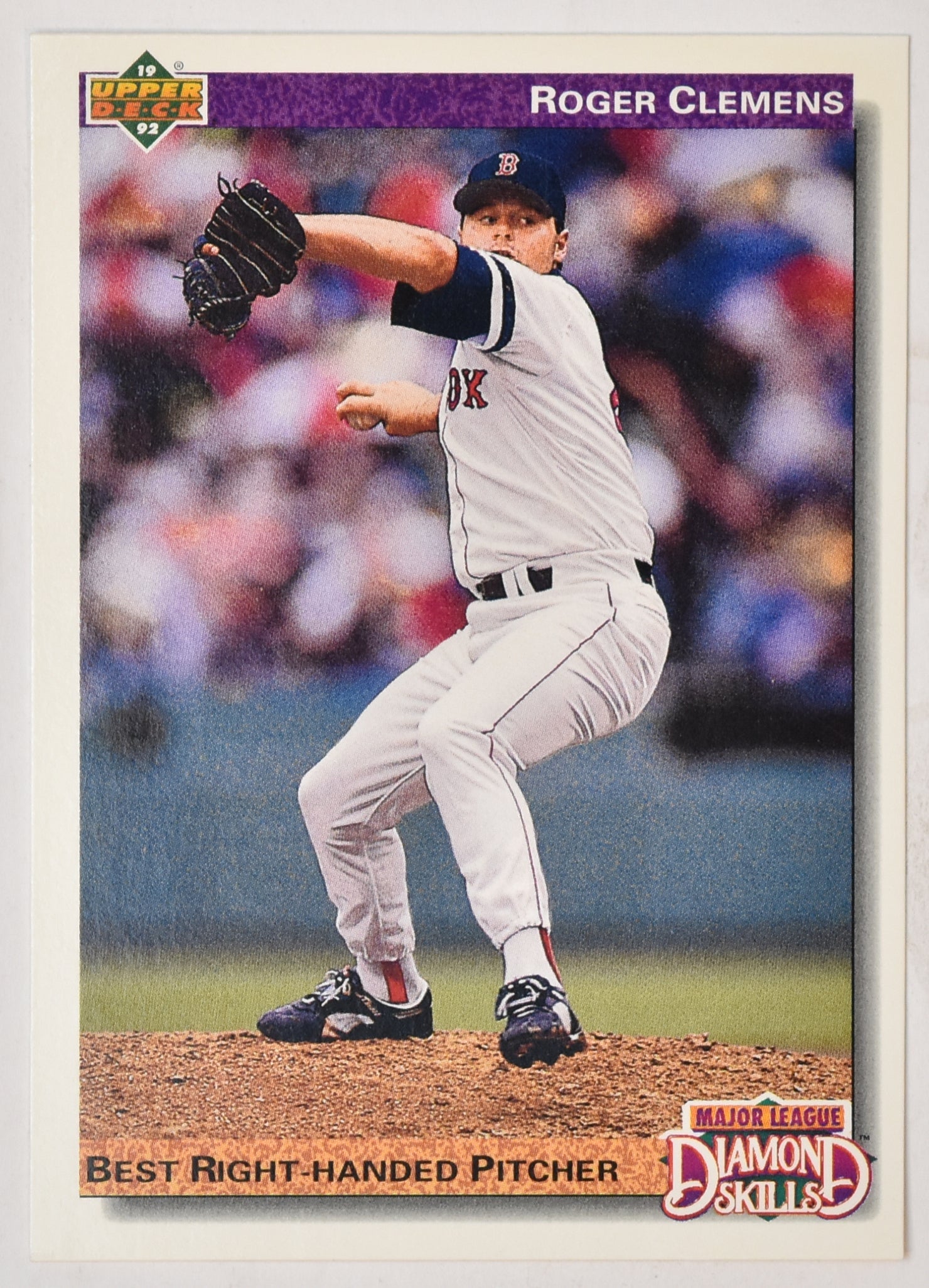 Roger Clemens 641 Upper Deck 1991 Upper Deck Baseball Card