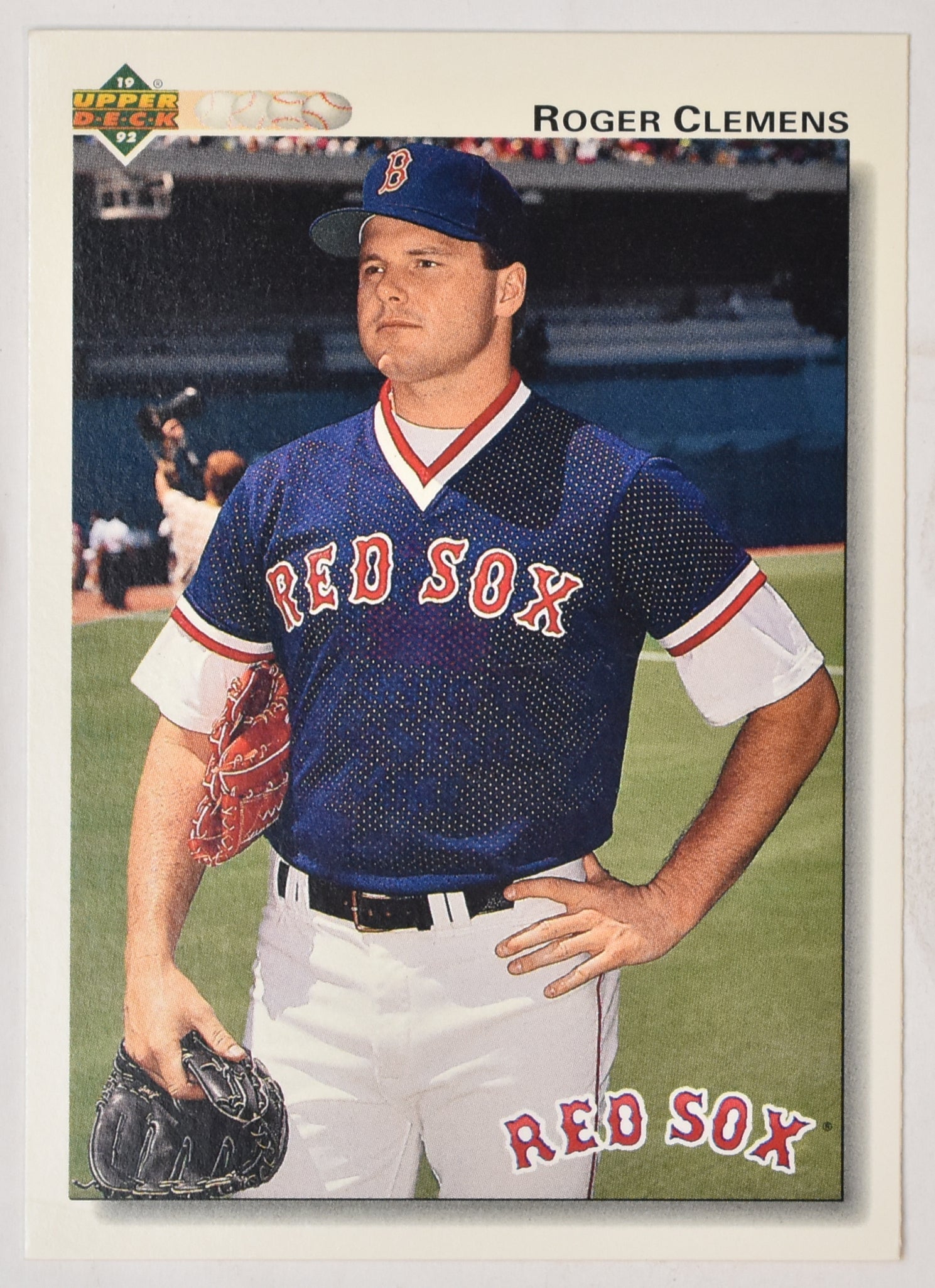 Roger Clemens 545 Upper Deck 1992 Baseball Card