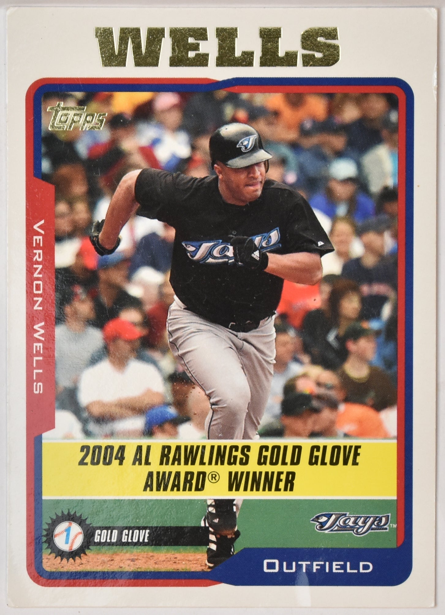 Vernon Wells 701 Topps Baseball Card 2005