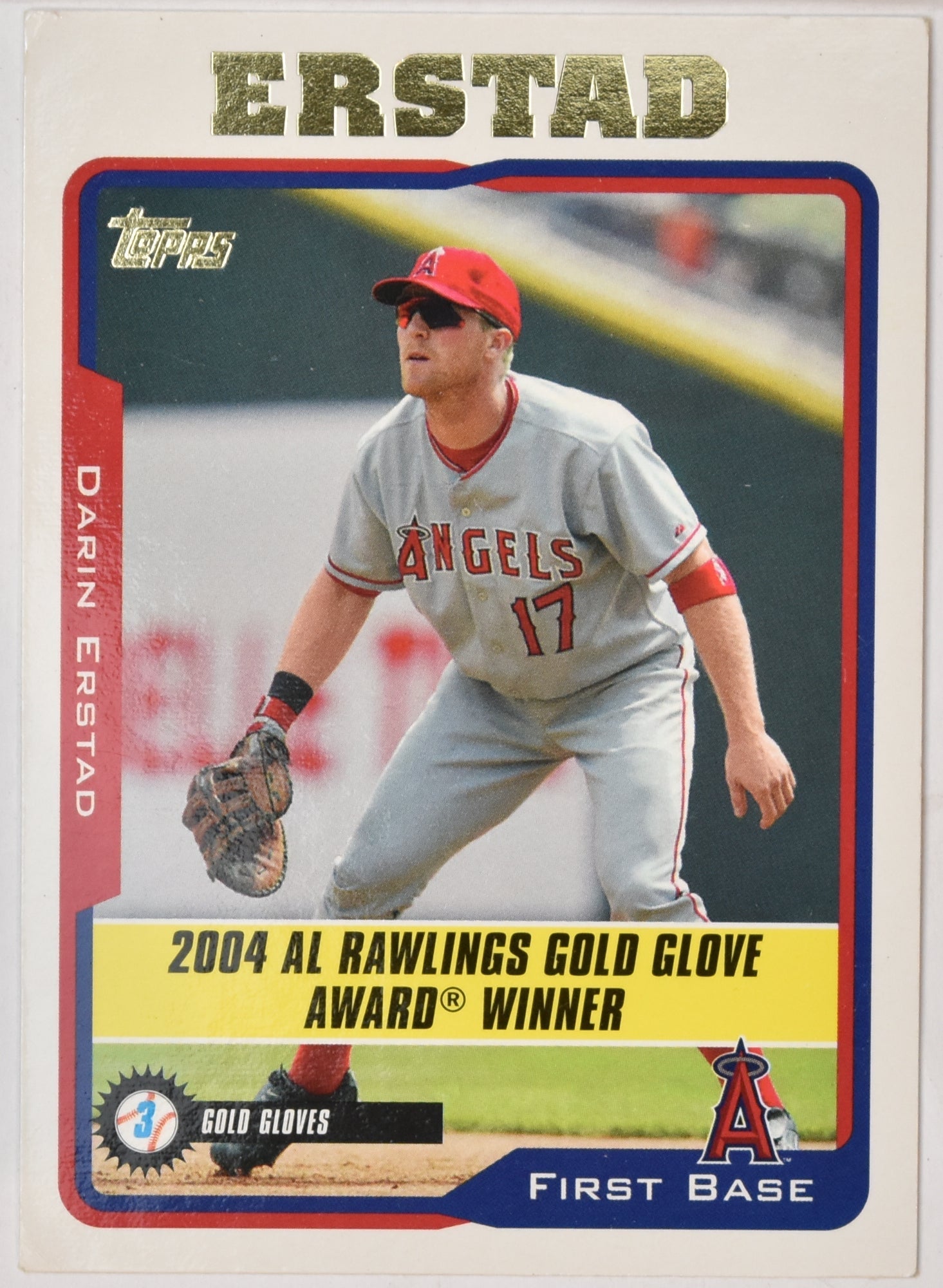 Darin Erstad 697 Topps Baseball Card 2005