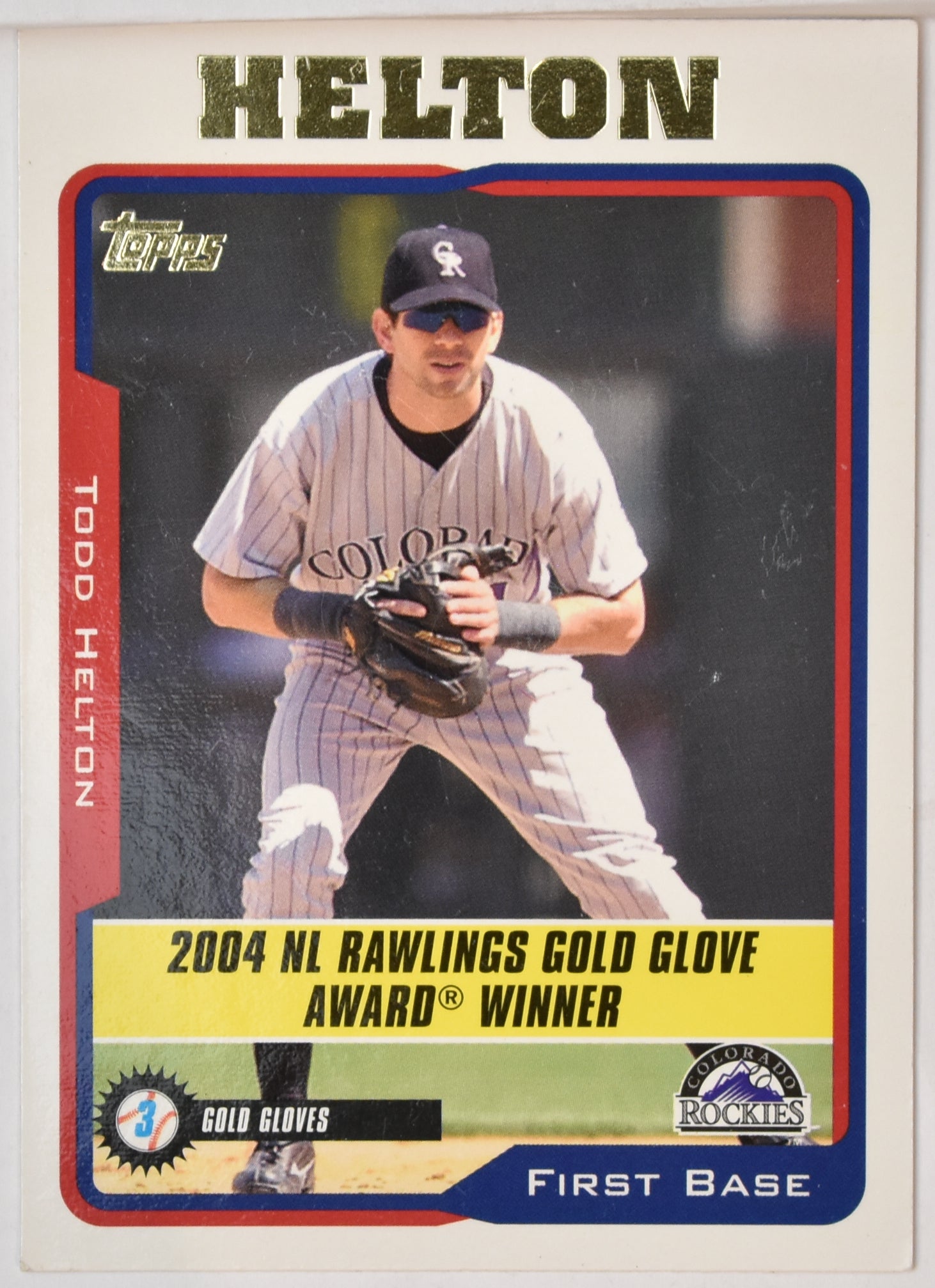 Todd Helton 706 Topps Baseball Card 2005