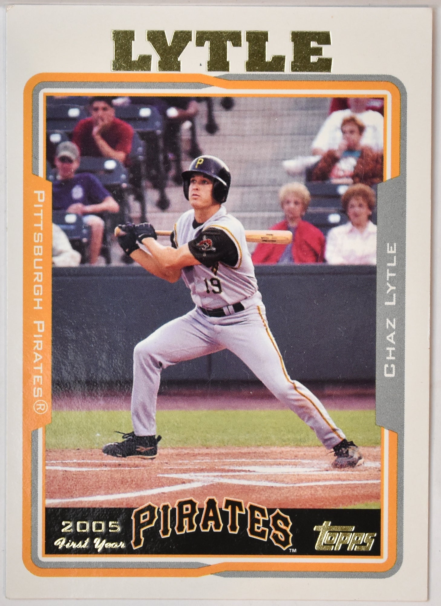 Chaz Lytle 318 Topps Baseball Card 2005