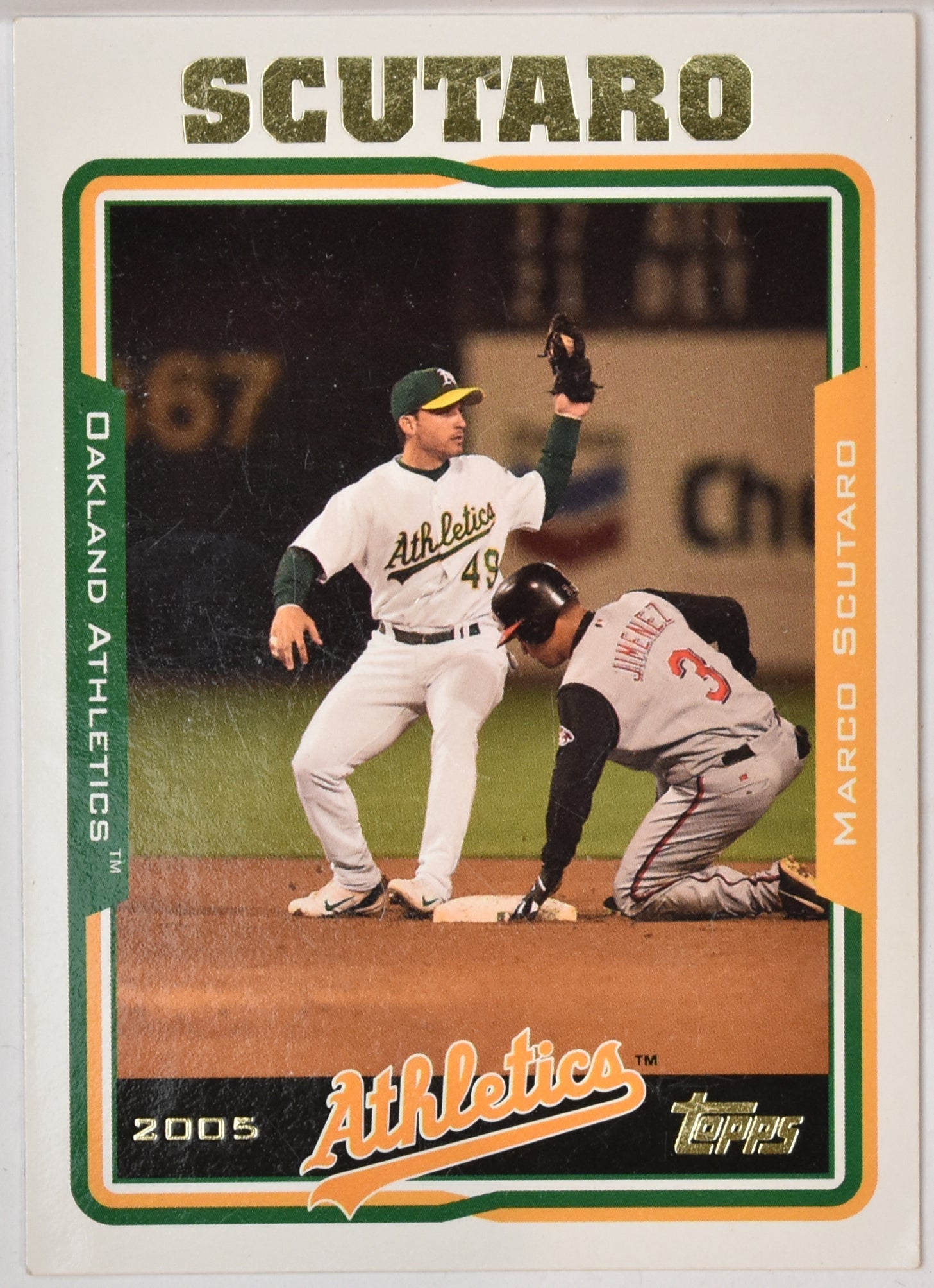 Marco Scutaro 548 Topps Baseball Card 2005