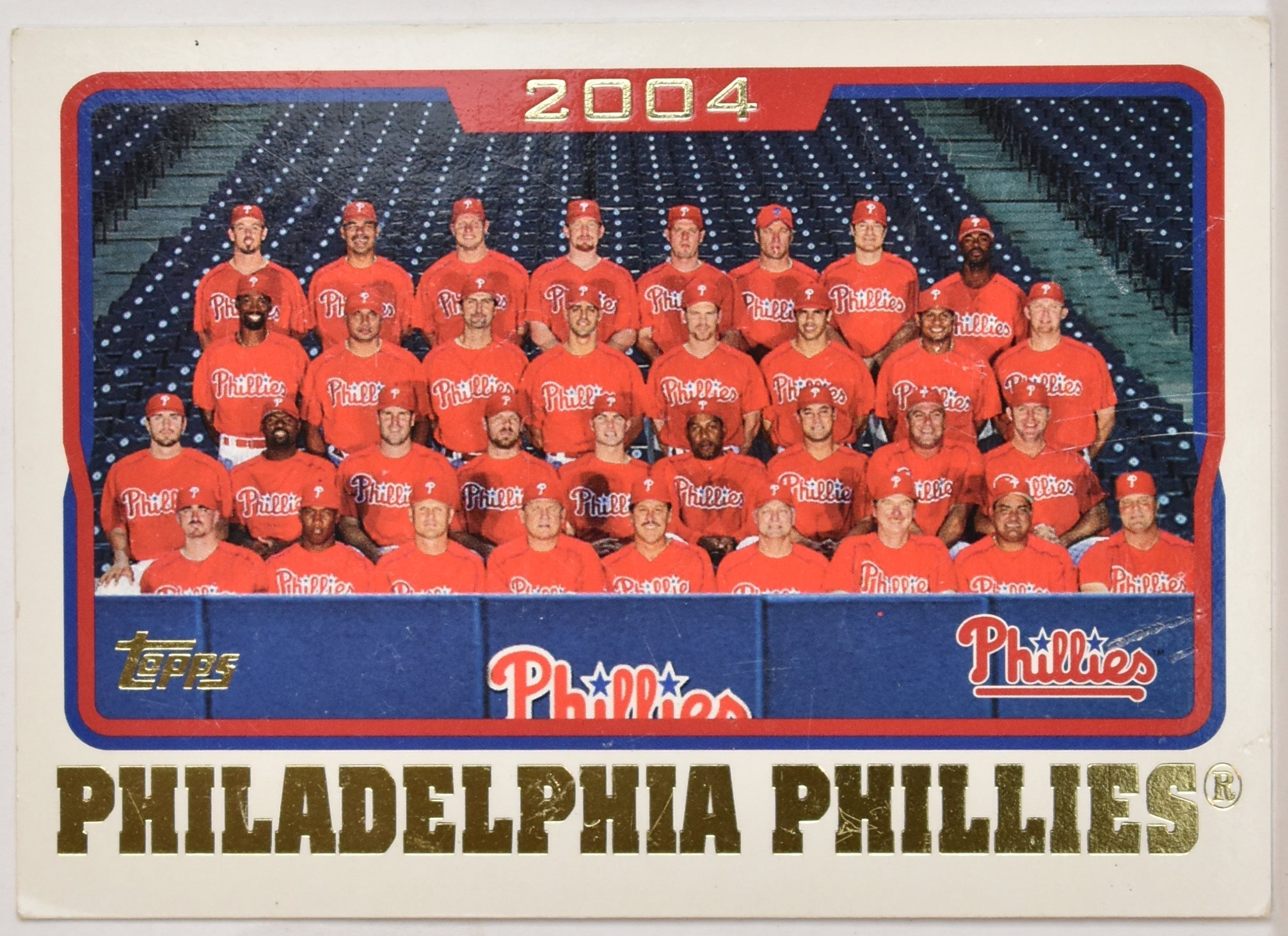Philadelphia Phillies 2004 Topps Baseball Card 659