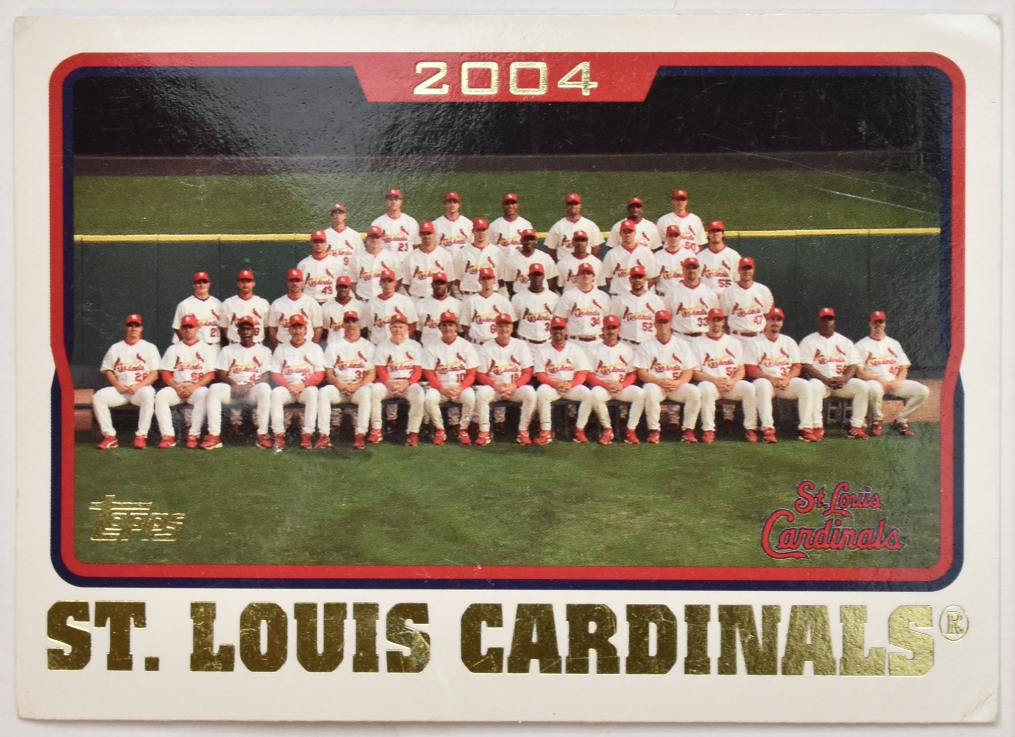 Busch Stadium 2004 St Louis Cardinals 664 Topps Baseball Card