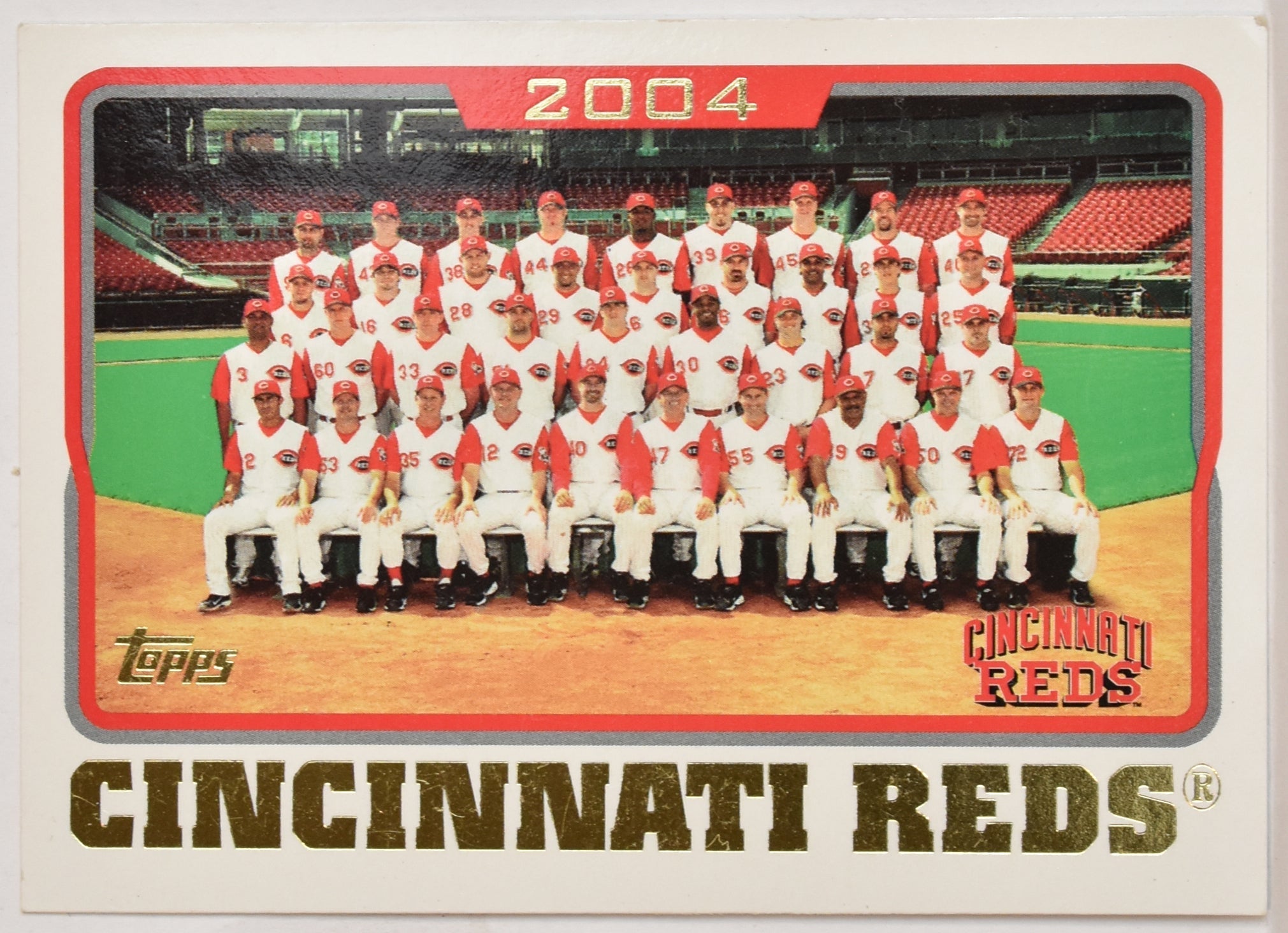 Great American Ballpark 2004 Cincinnati Reds 646 Topps Baseball Card