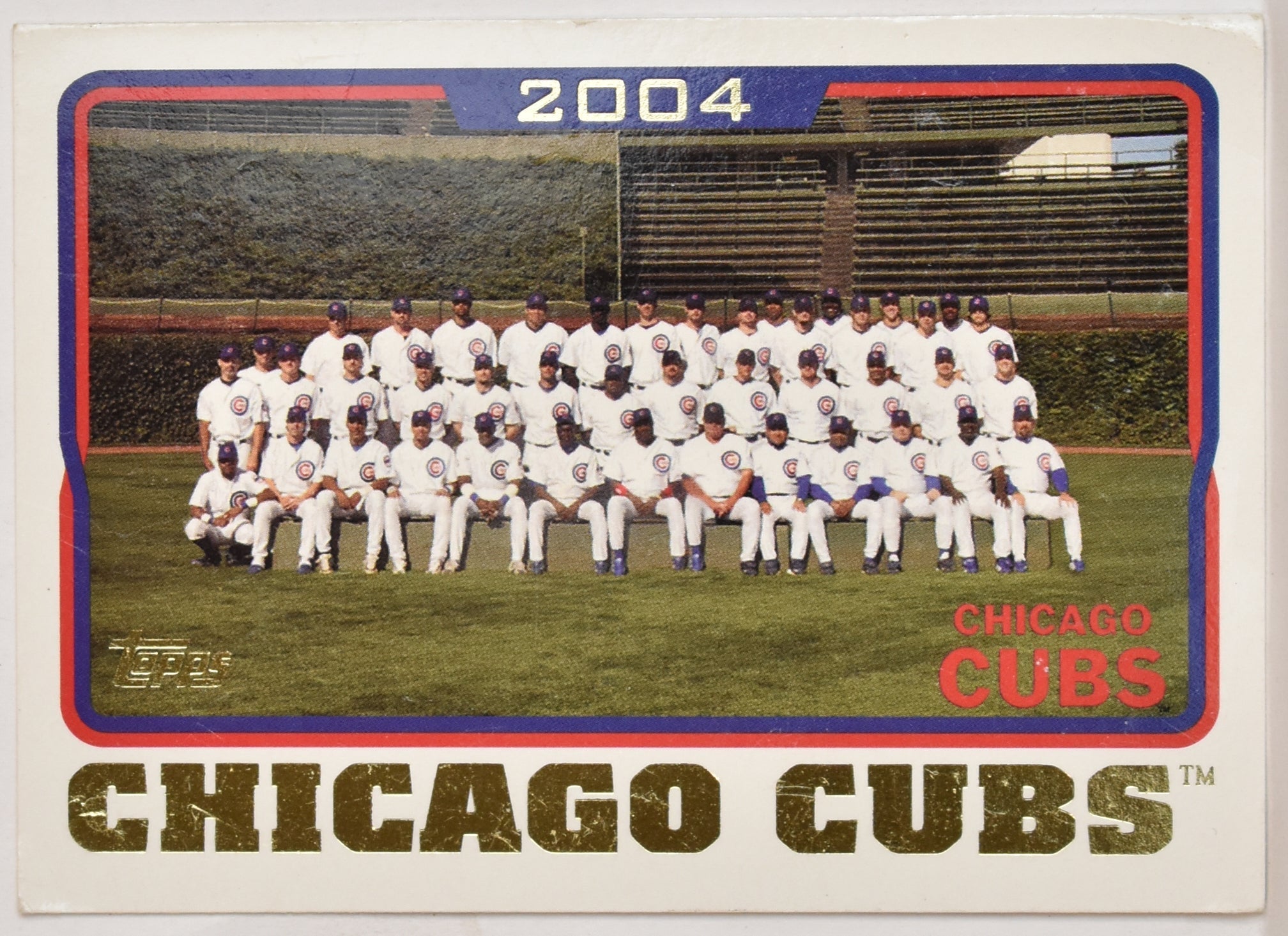Chicago Cubs 2004 643 Topps Baseball Card Wrigley Field