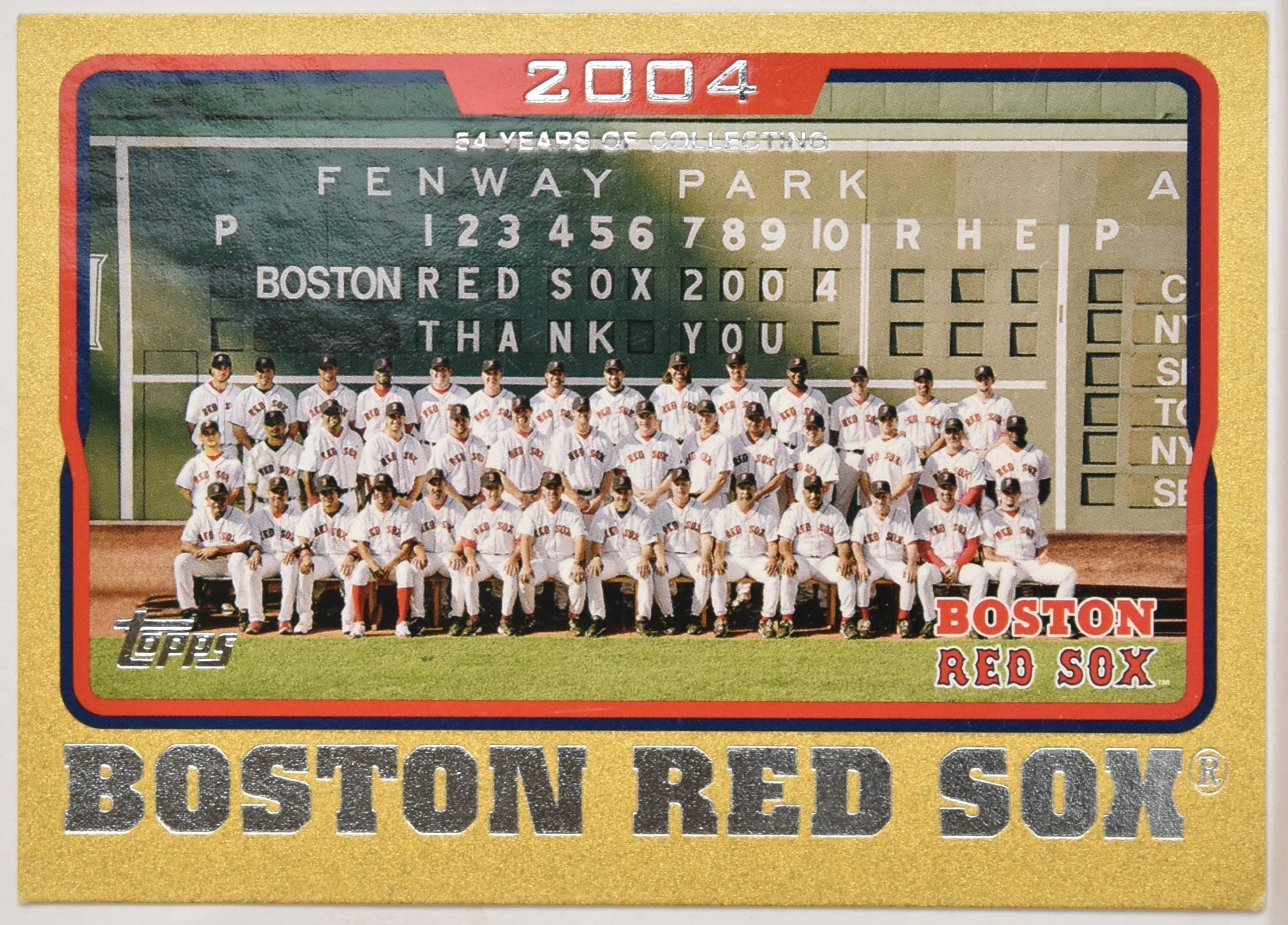 Boston Red Sox Fenway Park Baseball Card 642 Topps No.1441