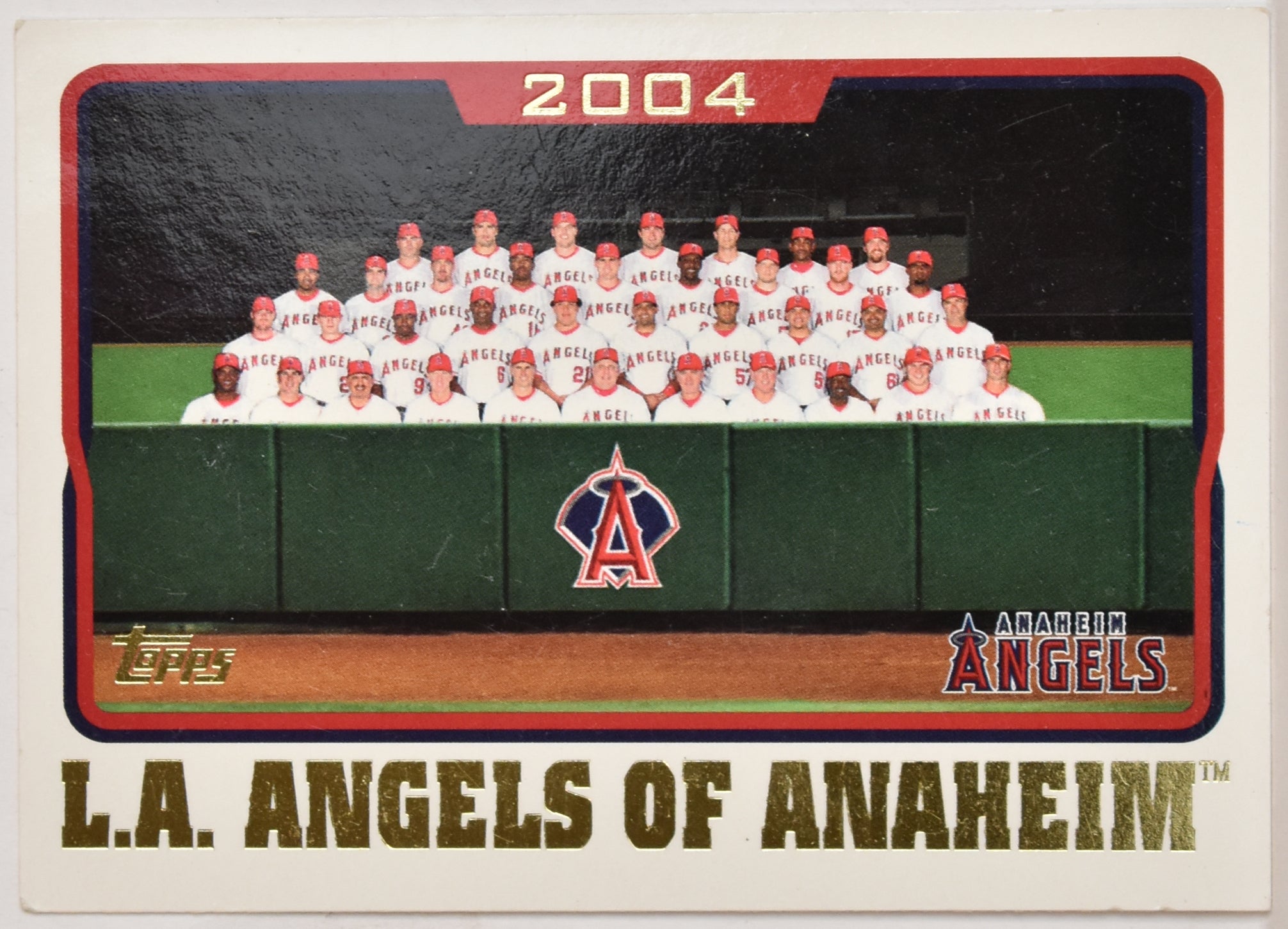 Angels Stadium 2004 Los Angles of Anaheim 638 Topps Baseball Card