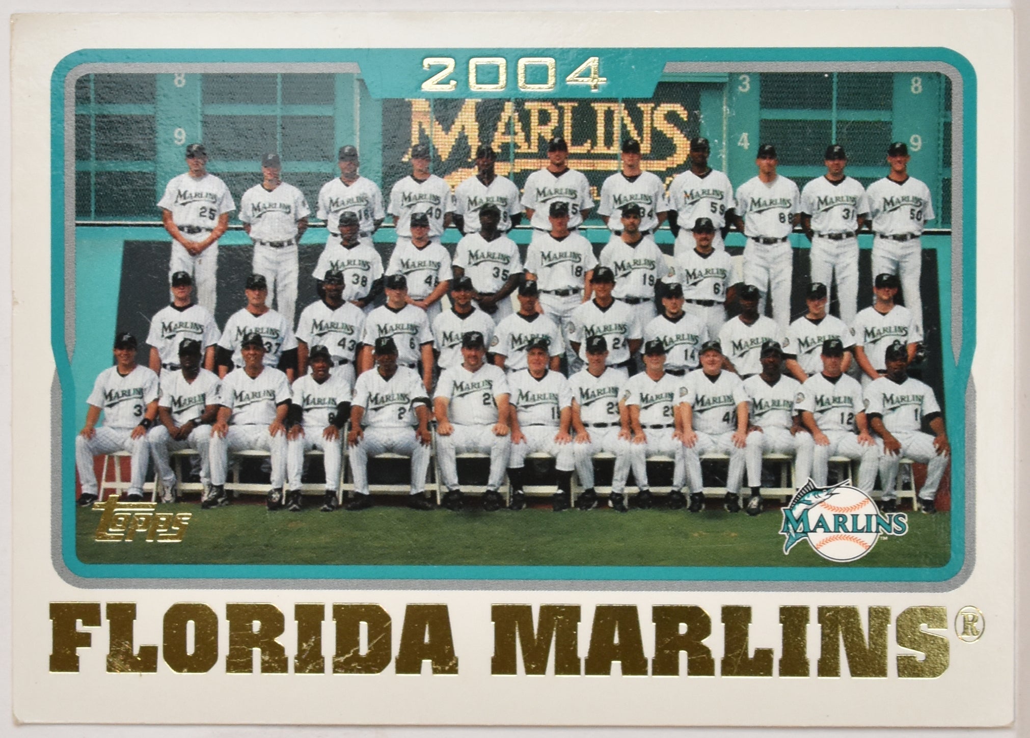 Florida Marlins 2004 Topps Baseball Card 649 Pro Player Stadium
