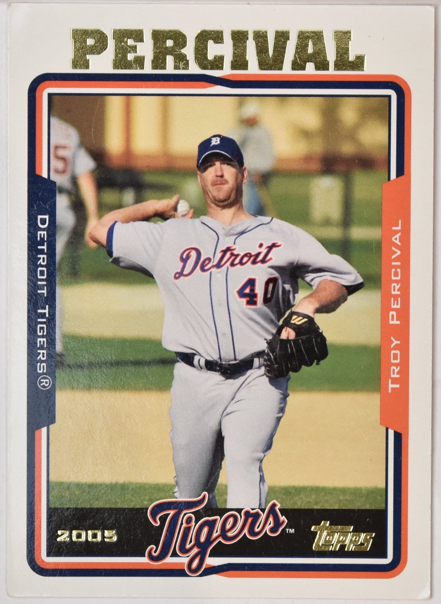 Troy Percival 574 Topps Baseball Card 2005