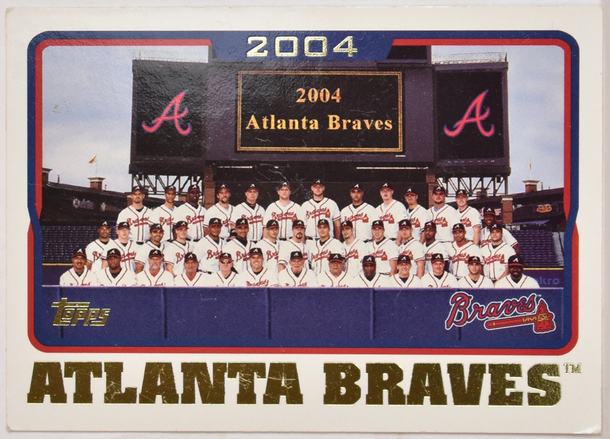 Turner Field Atlanta Braves Topps 2005 Baseball Card 640