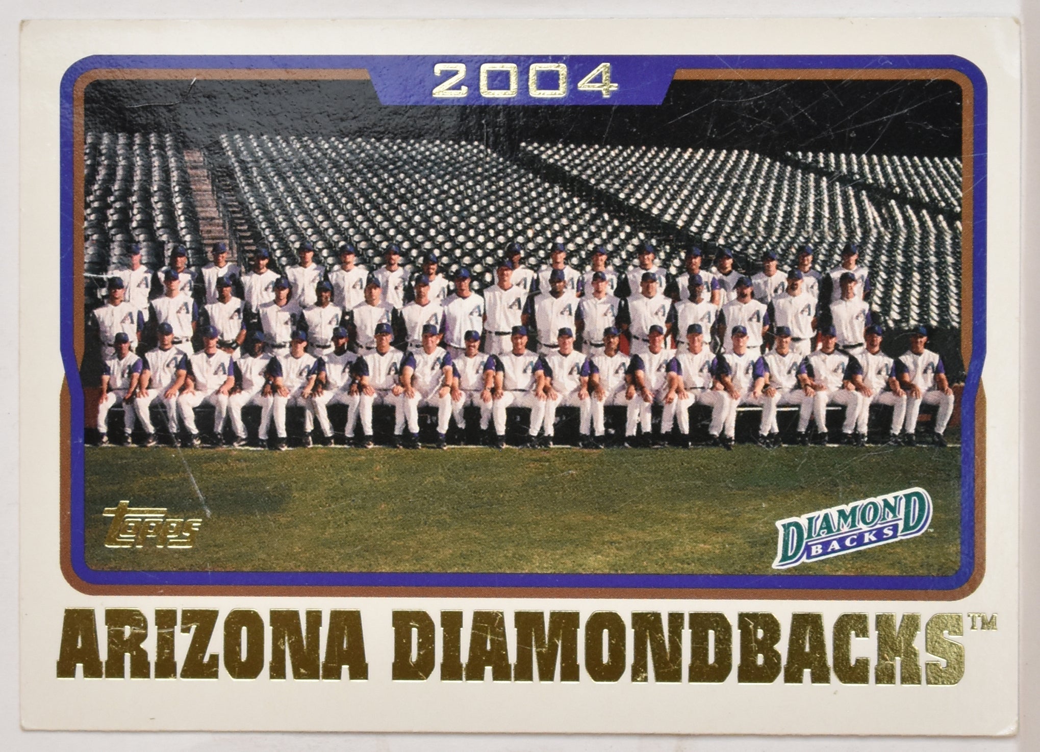 Arizona Diamondback 639 Bank One Ballpark Topps Baseball Card