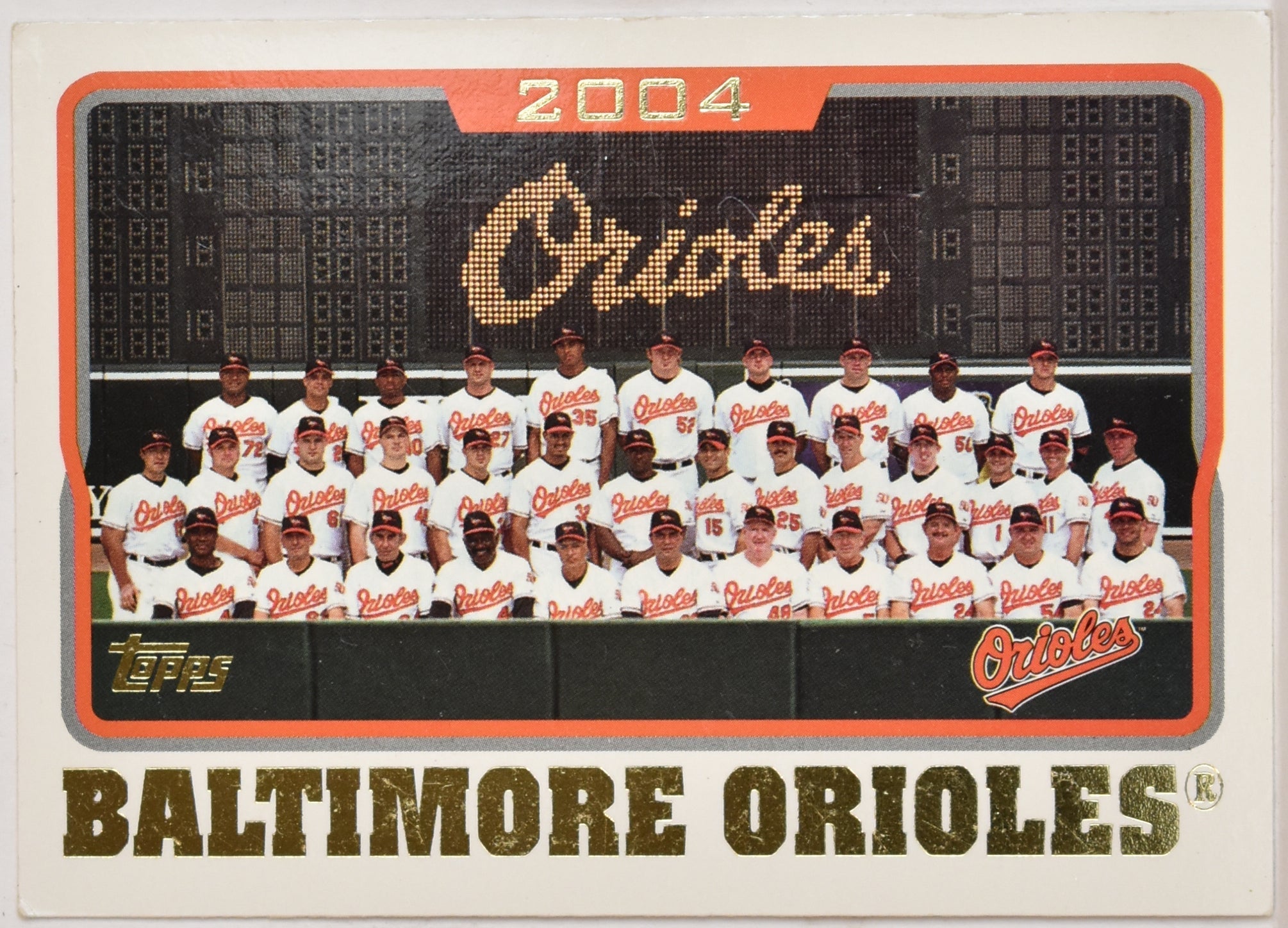 Baltimore Orioles 2004 at Camden Yards 641 Topps Baseball Card